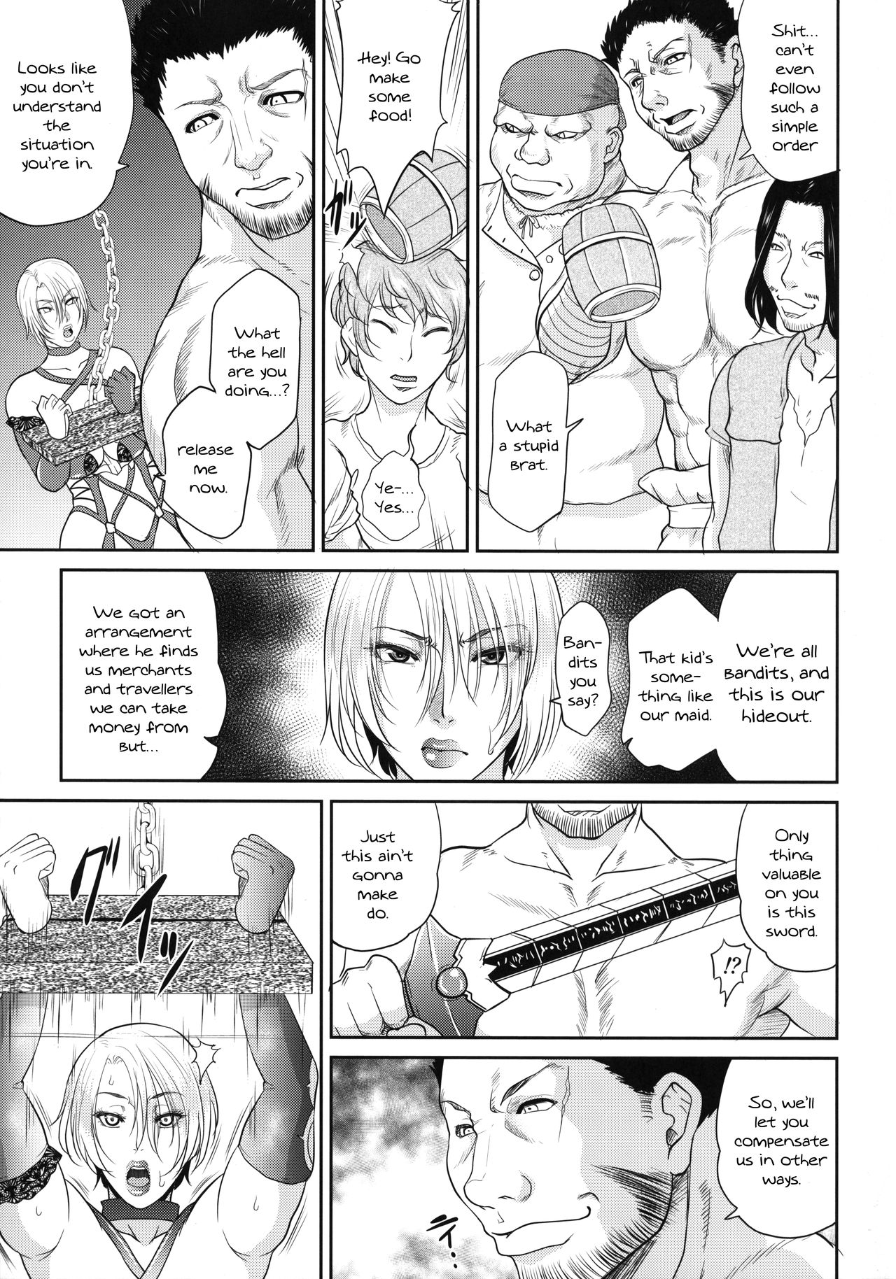 Tatoe Kousoku shita to shite mo Joou-sama ni wa Sakaraenai | Even If She's Bound You Can't Rebel Against a Queen page 6 full
