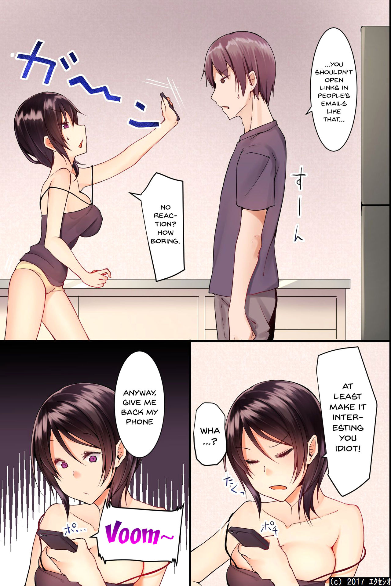 Jikochuu na Kyonyuu Ane to Hinnyuu Imouto o Matomete Saimin ni Kakete Omocha ni Shite, Ichaicha Shinagara 3P Nama Honban! page 7 full