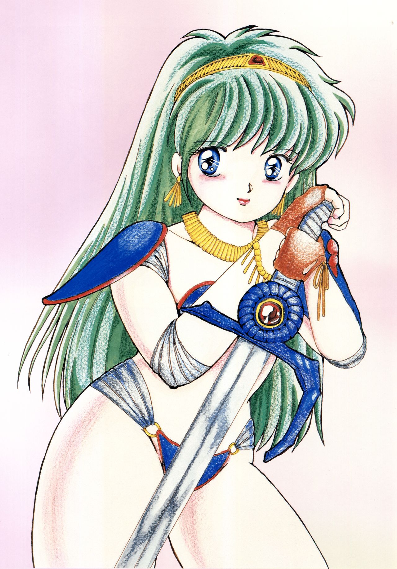 Rance 1.2.3 Genga Settei Shiryou page 1 full