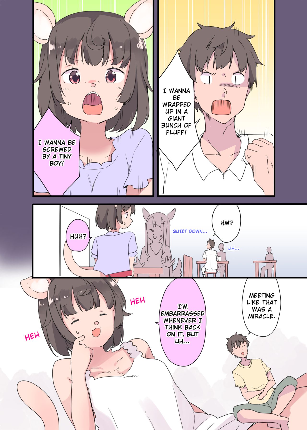 Okkii Kouhai  | Big Classmate page 4 full
