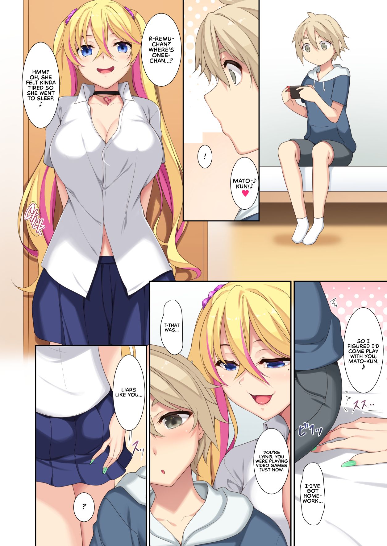 Onee-chan no Tomodachi ga Succubus de | My Older Sister's Friend is a Succubus page 6 full