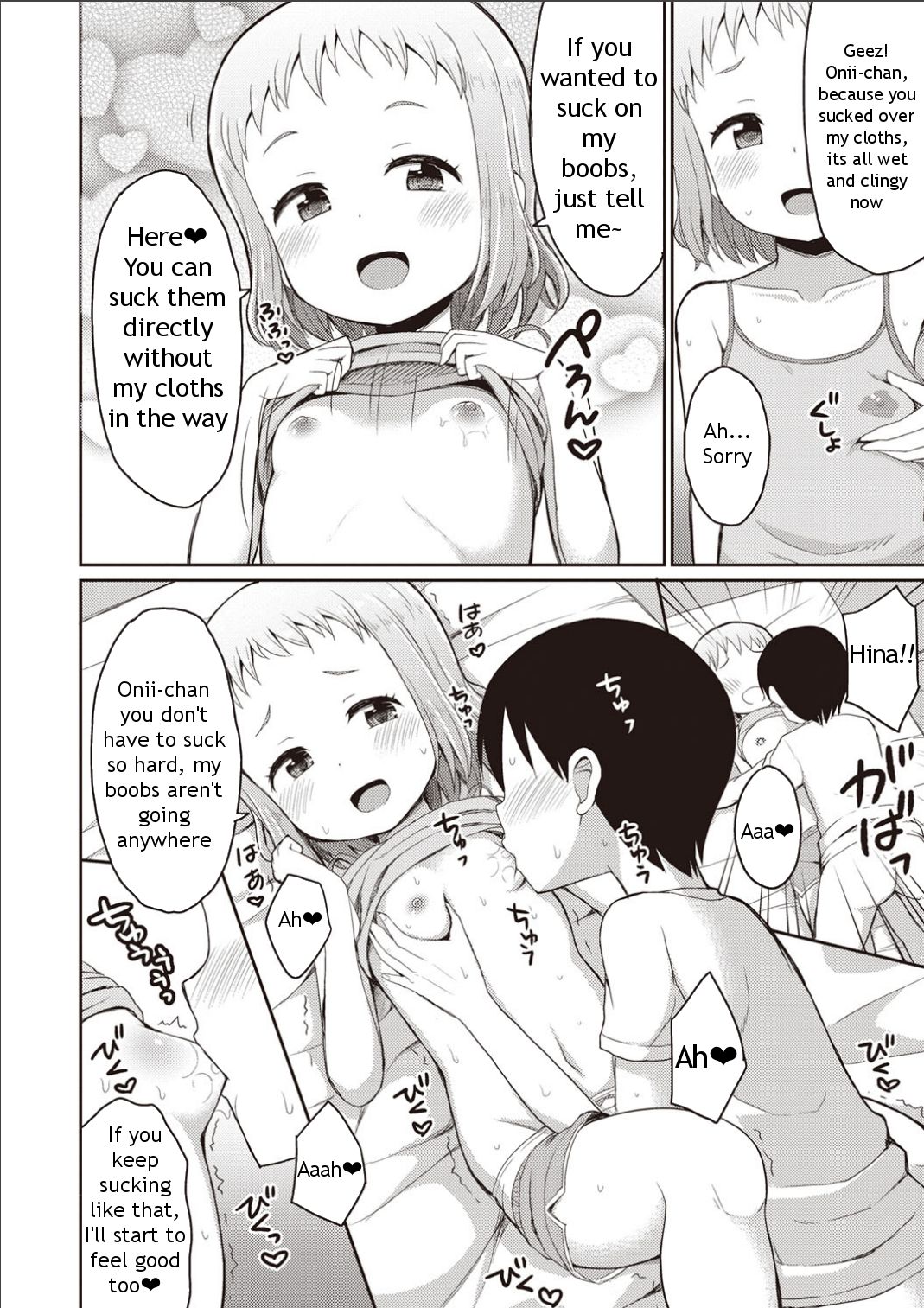Onii-chan Hina no Oppai de Genki Dashite page 7 full