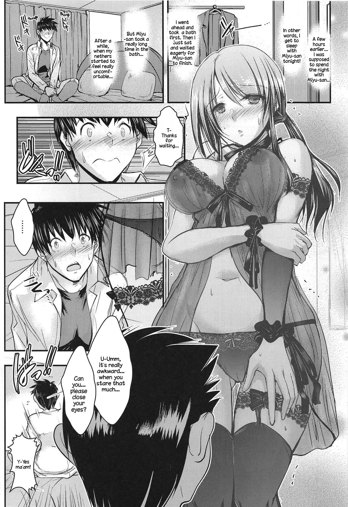 Mifune-san to Ippai Kiss o Shite Naisho no | Secretly Kissing a Lot with Mifune-san page 3 full