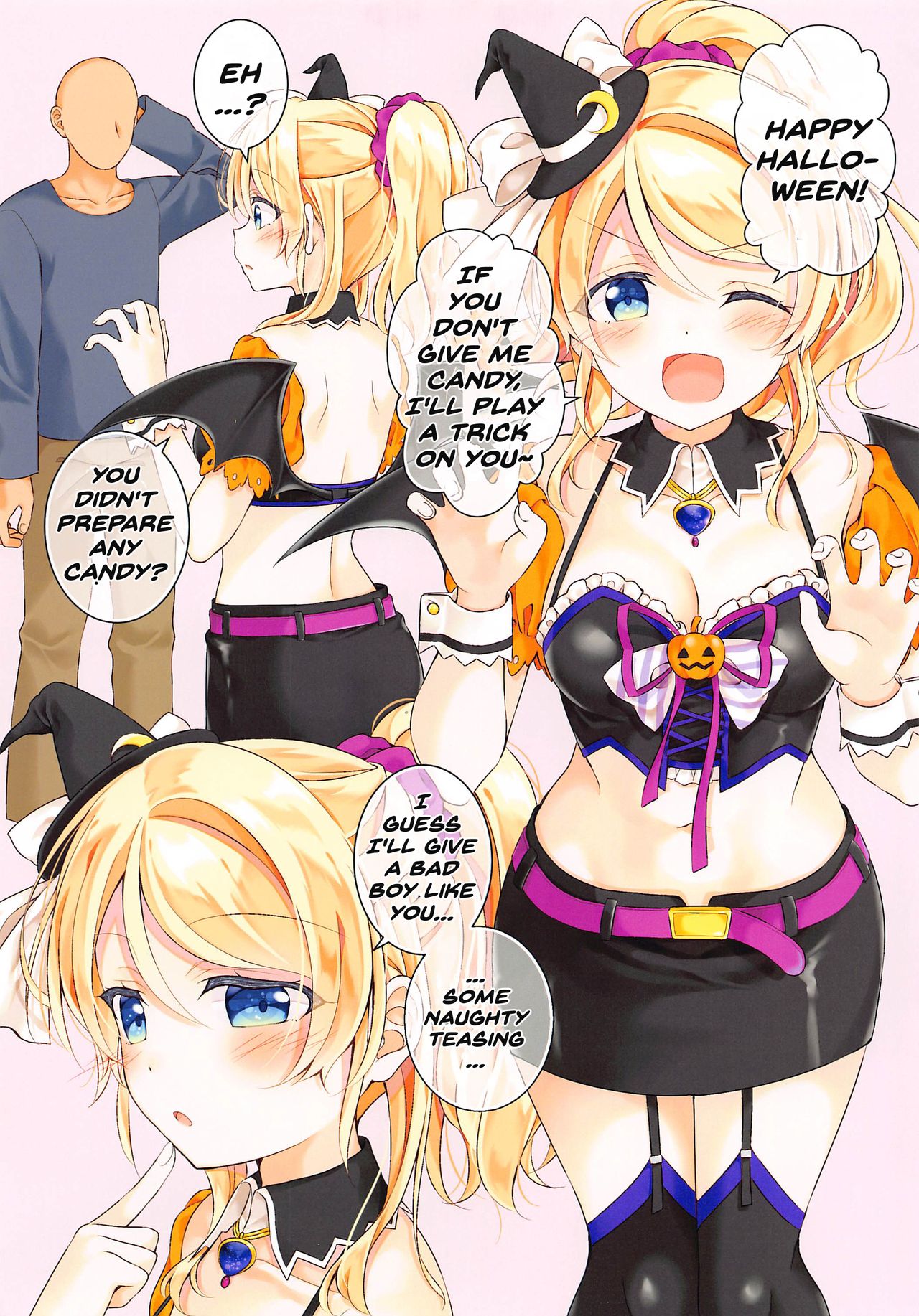 Halloween Eli-chan to Ecchi Suru Hon page 2 full