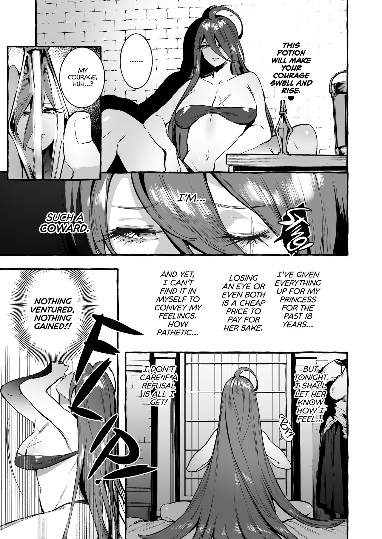 Ochinpo Onna Knight to Shojo Hime | Lady Cock Knight and Her Princess page 8 full