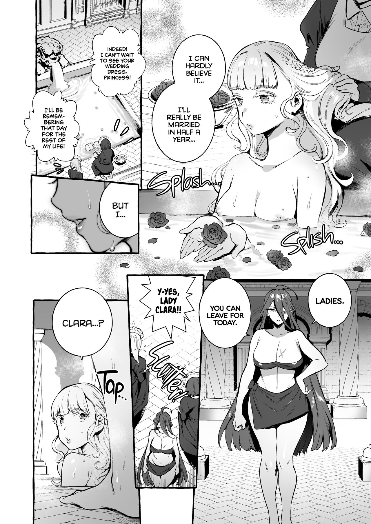 Ochinpo Onna Knight to Shojo Hime | Lady Cock Knight and Her Princess page 9 full