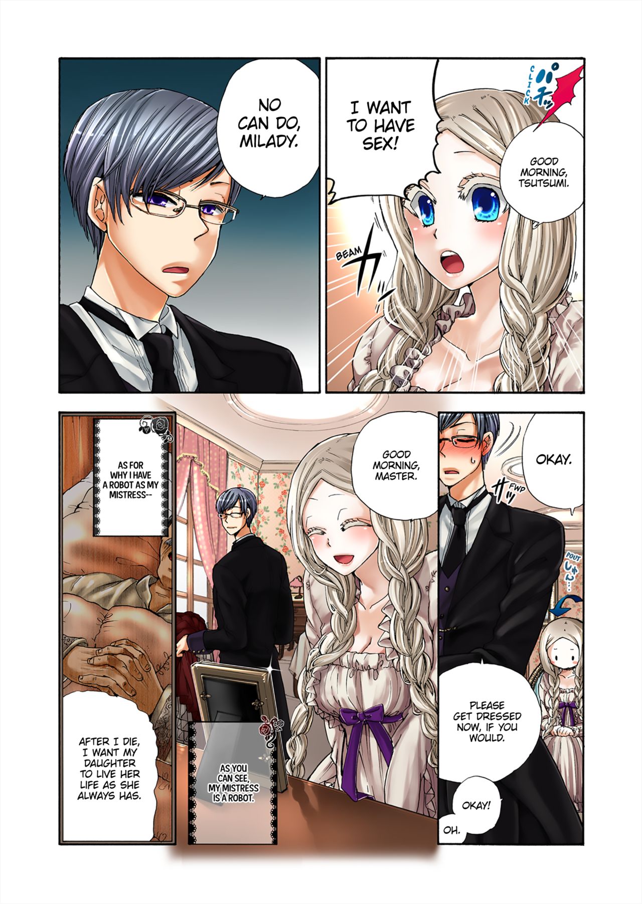 Aigan Robot Lilly - Pet Robot Lilly Vol. 3 page 6 full