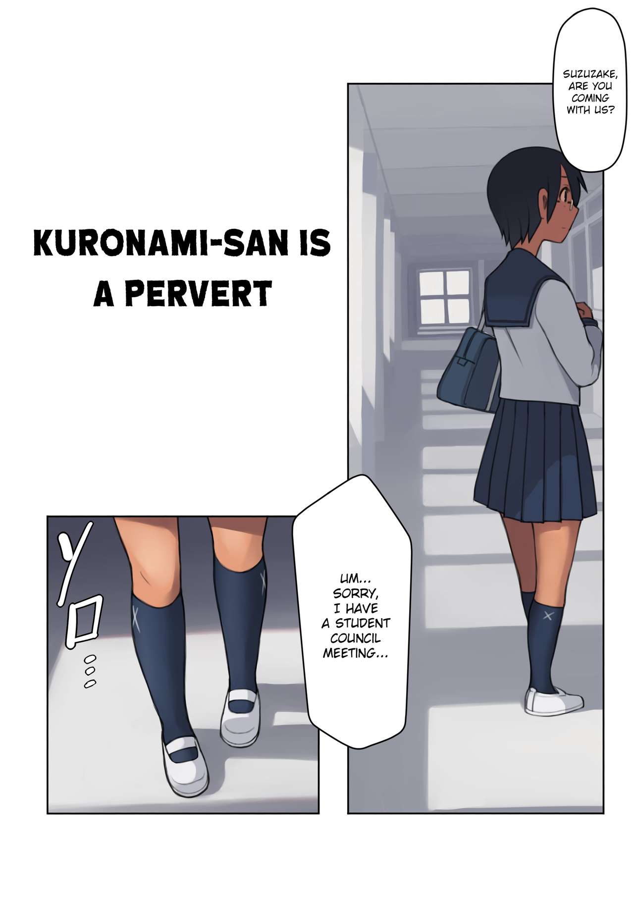 Kuronami-san wa do Hentai Desu | Kuronami-san is a Pervert page 5 full