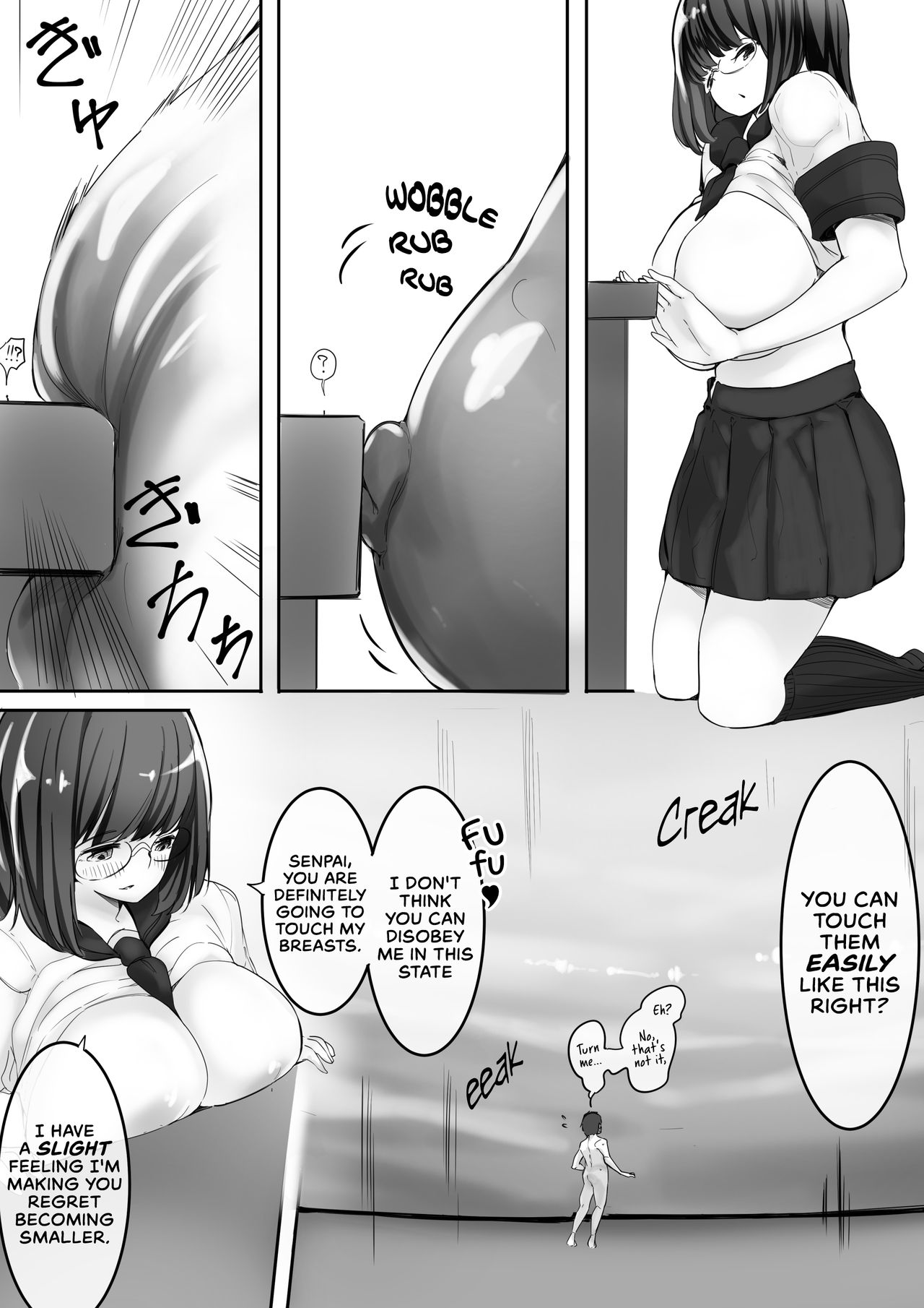 Houkago no Kyoushitsu de Kouhai to page 8 full