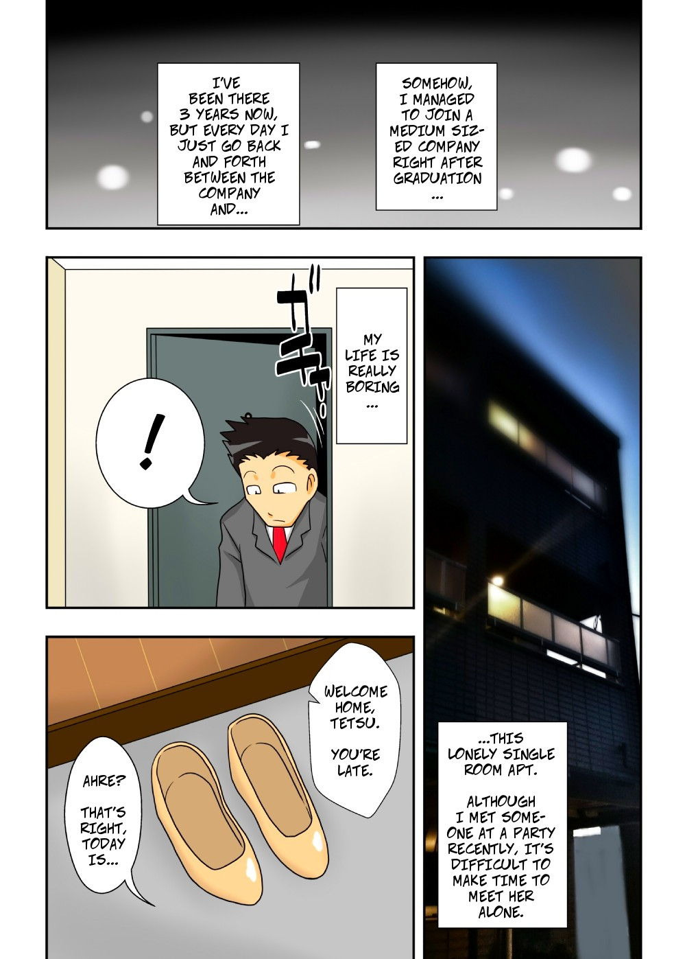 Aunt Visiting Nephew page 1 full