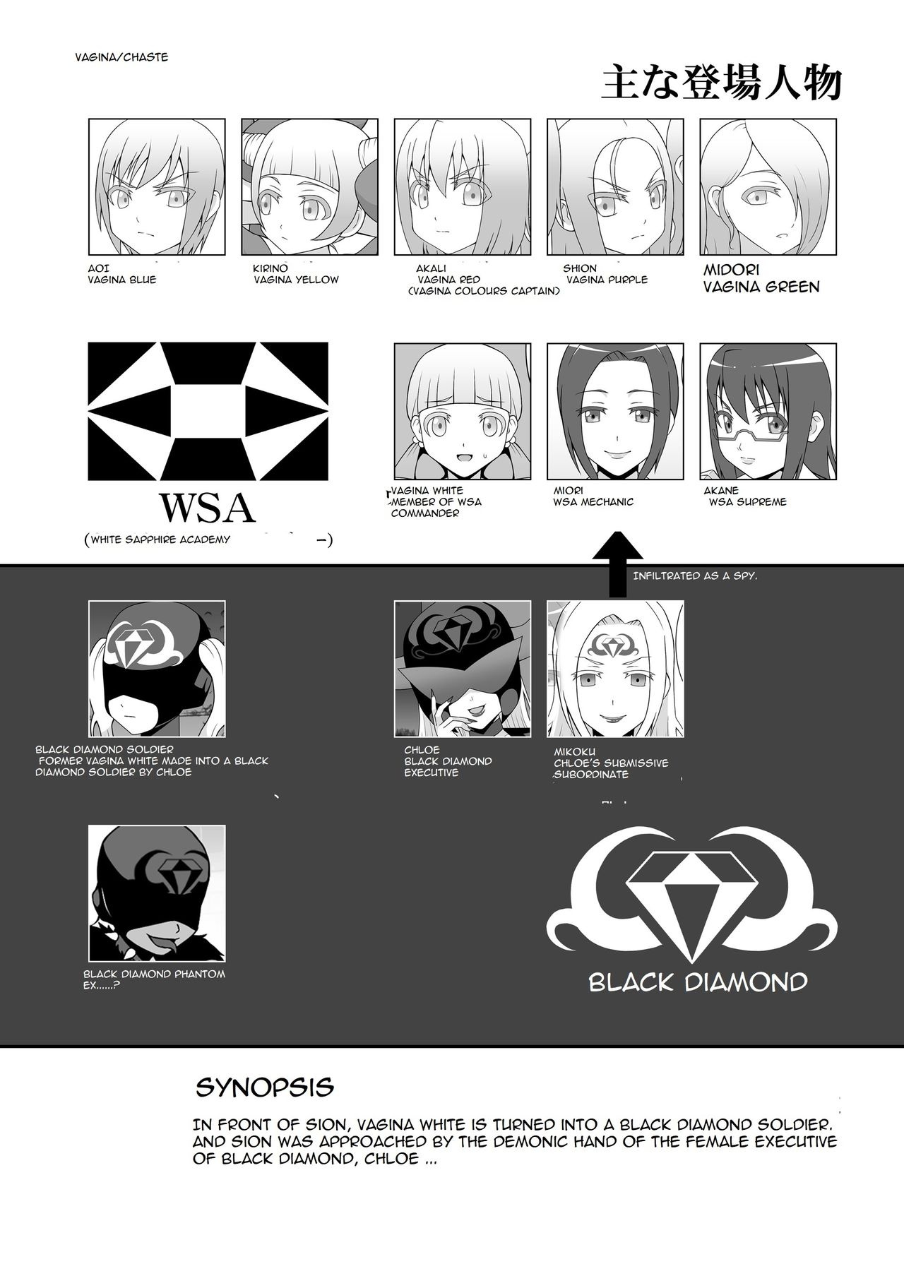 Teisou Sentai Virginal Colors Dai-Ni-wa page 1 full