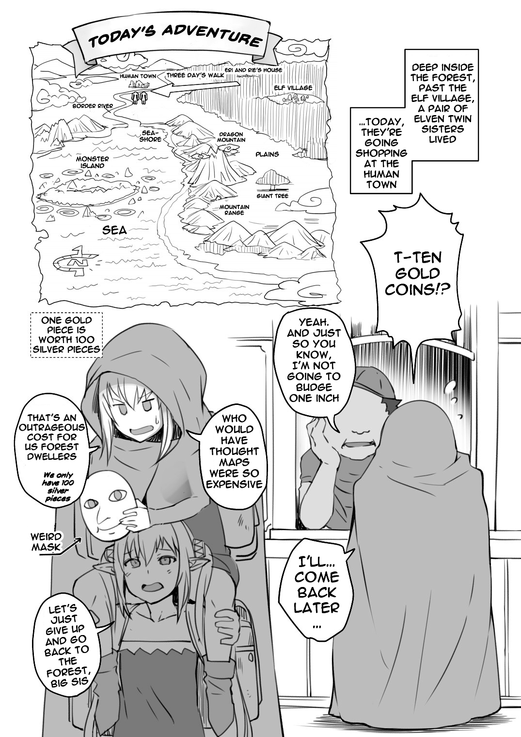Elf to Ningen no Machi | A Town Of Humans And Elves page 3 full