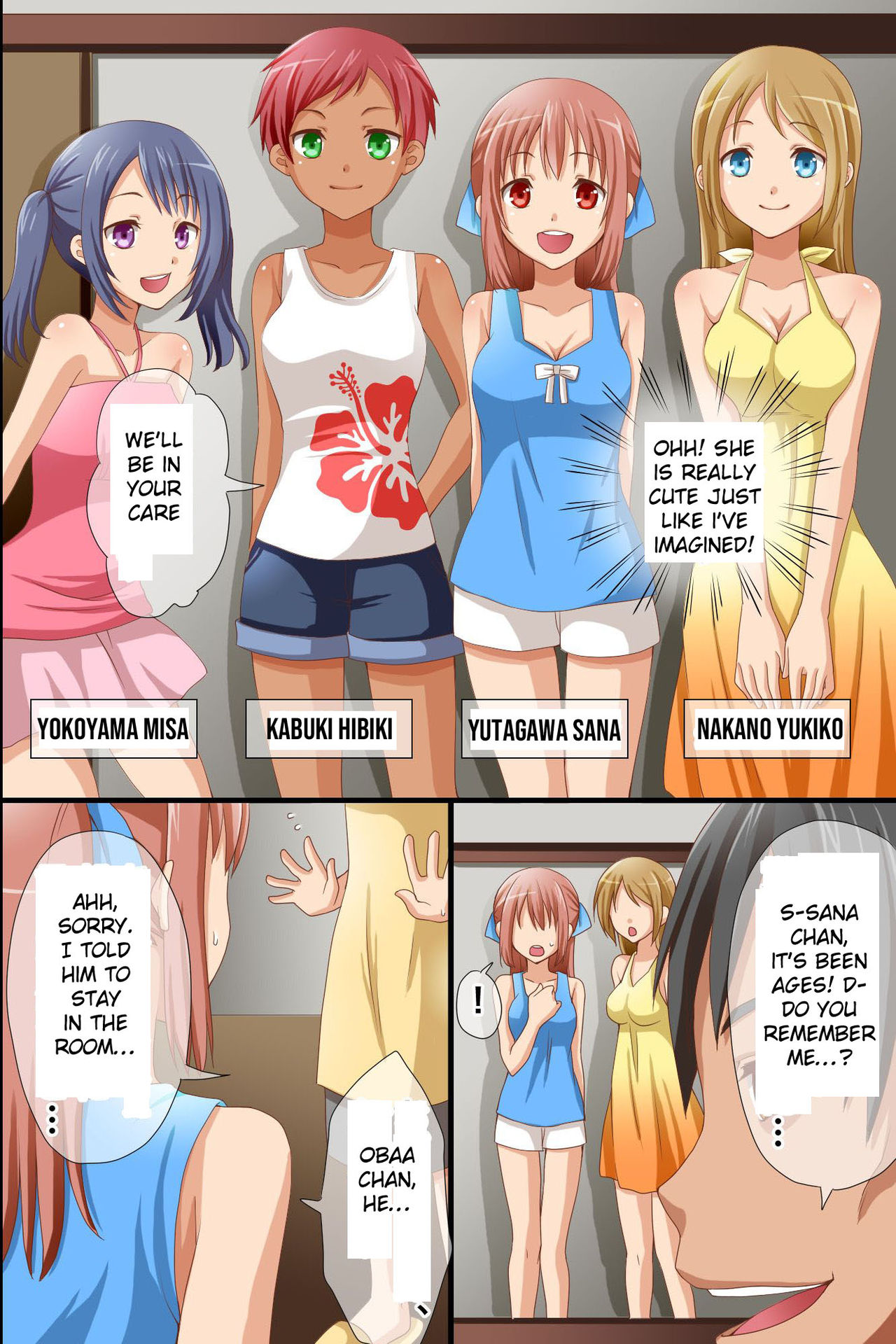 Namaiki na Meikko-tachi ga Asobi ni Kita node Mahou no Kagami de Juujun ni Shite Kawaii Boku Senyou Dorei ni Shita page 4 full