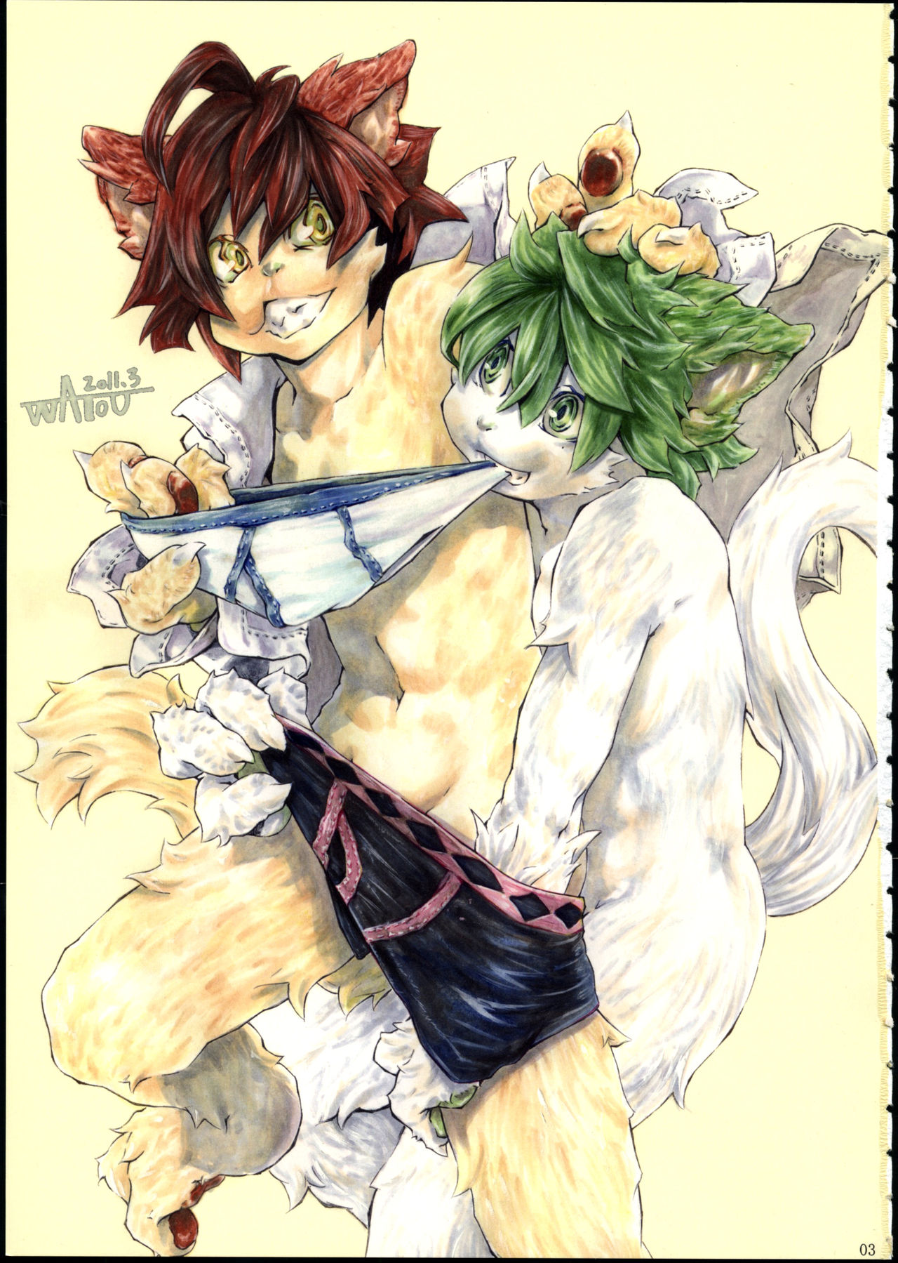 Aldebaran - Kemono x Pantsu page 2 full