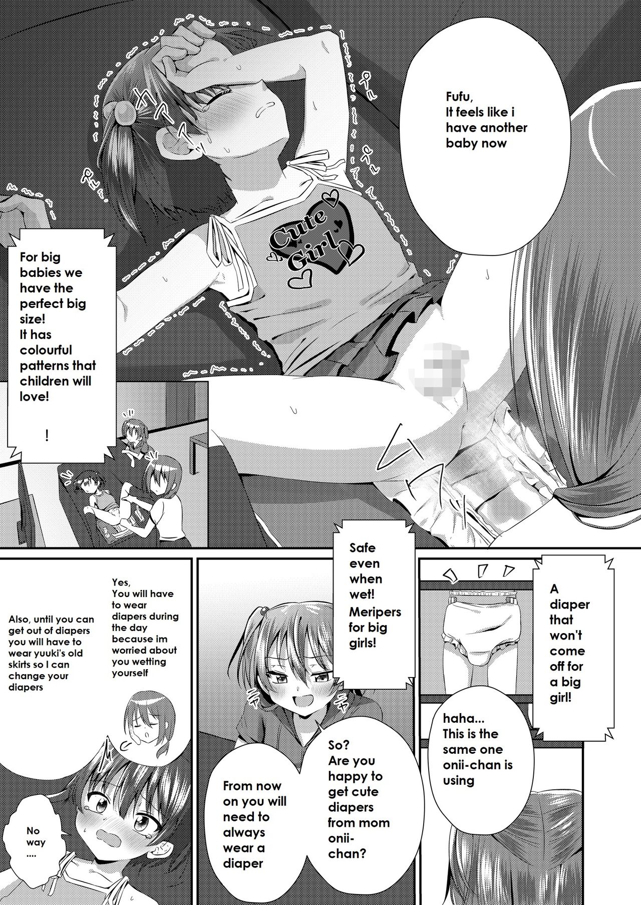 Onii-chan Omutsu Nuretenai? | Onii-chan, Is Your Diaper Wet? page 8 full