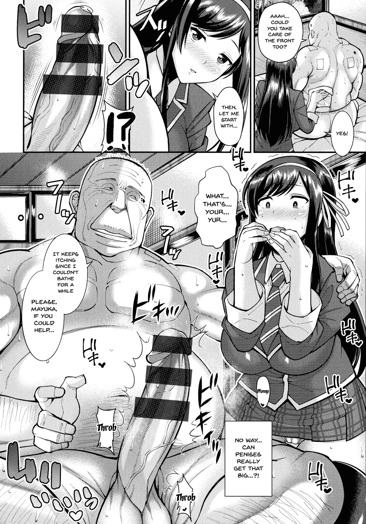 Dosukebe JK Helper Tanetsuke Kaigo | Perverted JK's Impregnation Care Service page 4 full