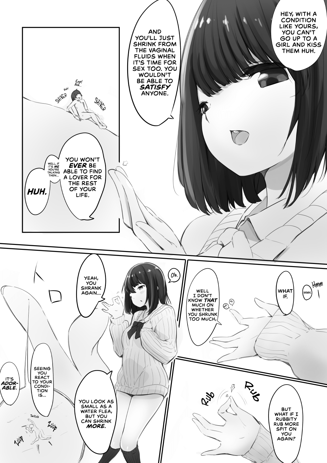 A Situation Where Your Body Shrinks from Body Fluids page 6 full