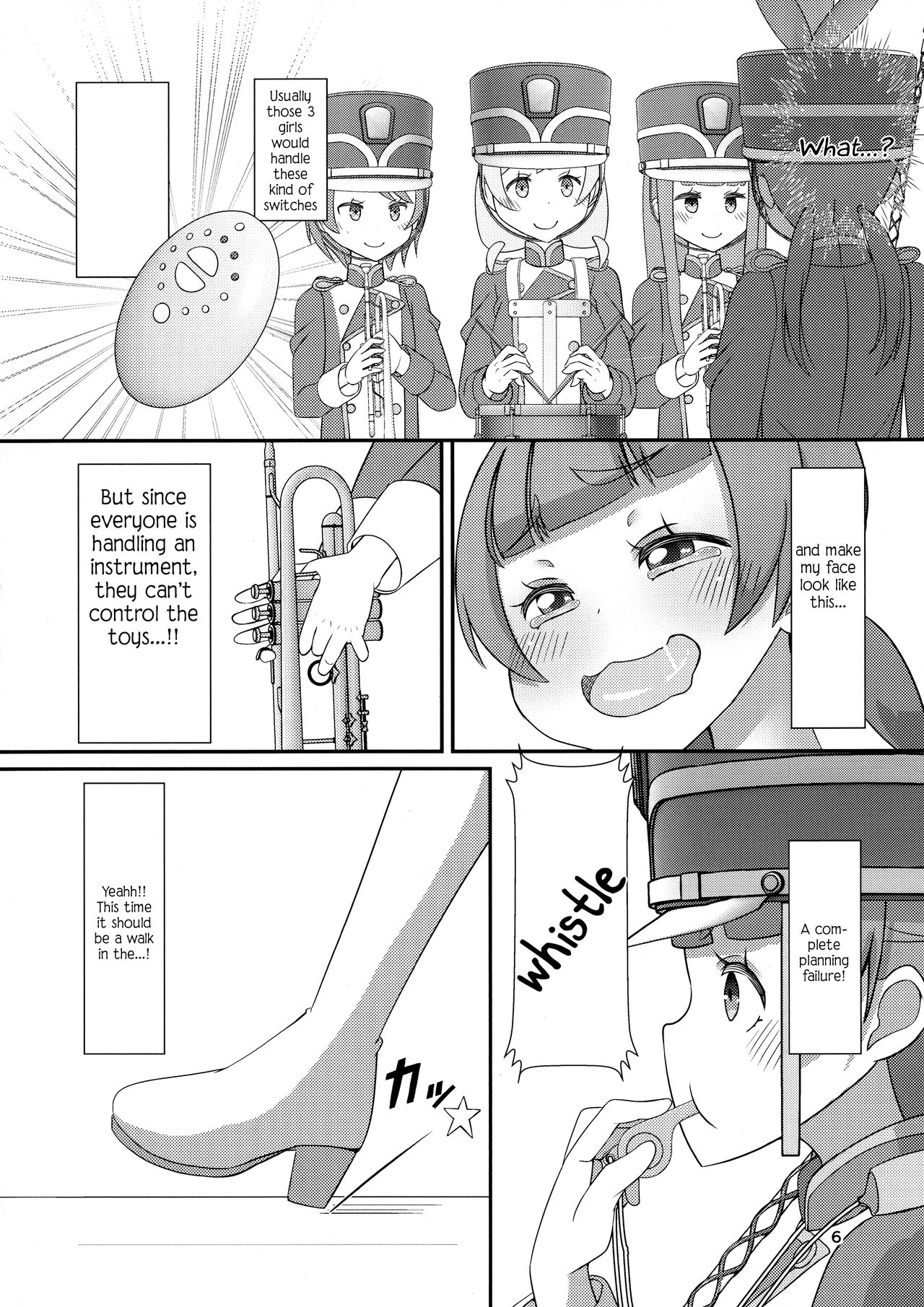 Sensei! Marching Band de "Jojisou" Shitemite! | Sensei! Try dressing up like a little girl in a Marching Band! page 7 full