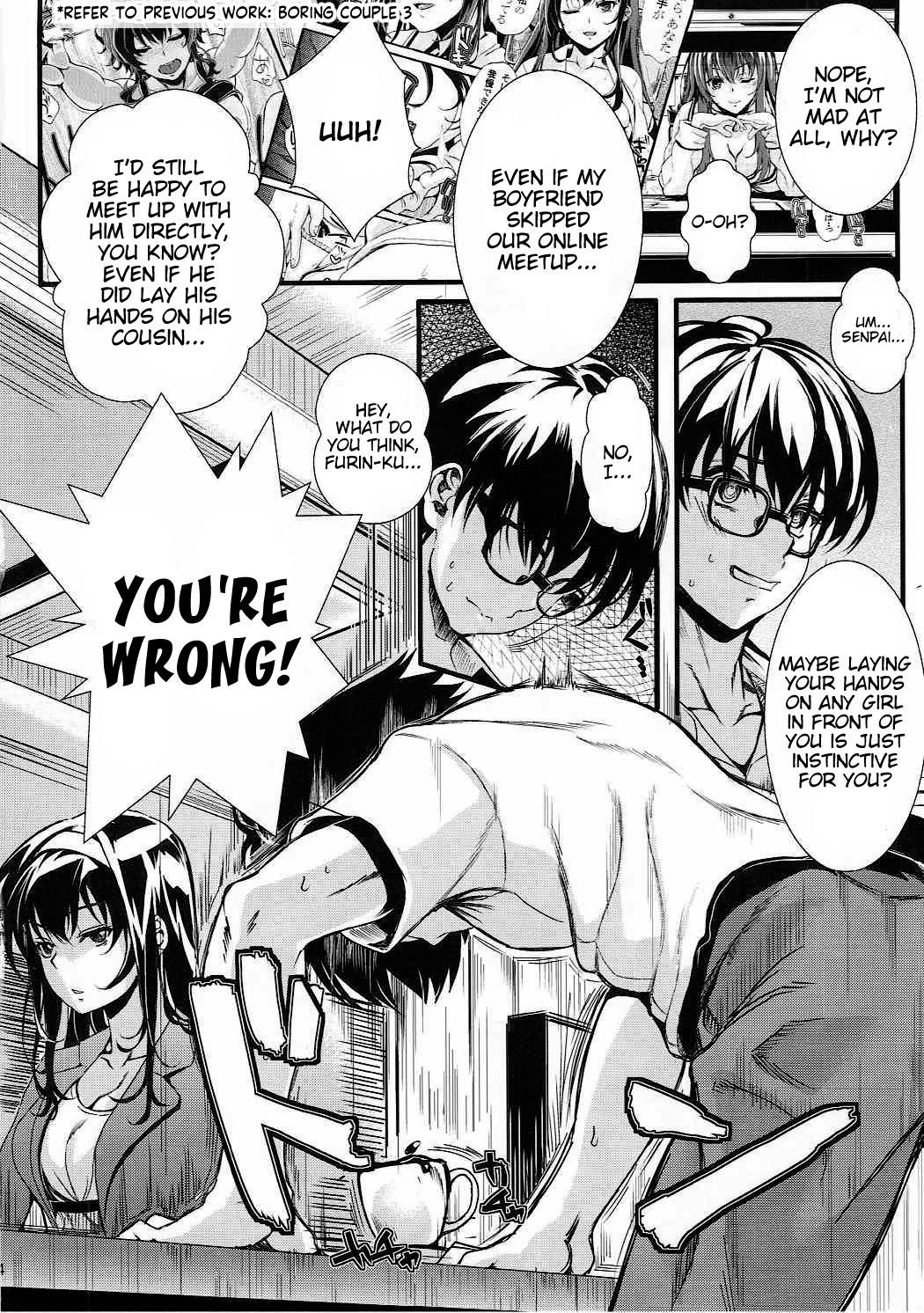 Saenai Futari no Itashikata 4 | How the Boring Couples Does It 4 page 3 full