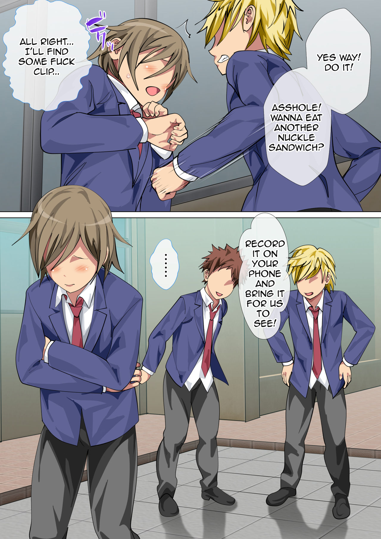 Ijimerarekko no Hahaoya ga Hamedori suru Batsu Game ni Makikomareta Kekka page 8 full