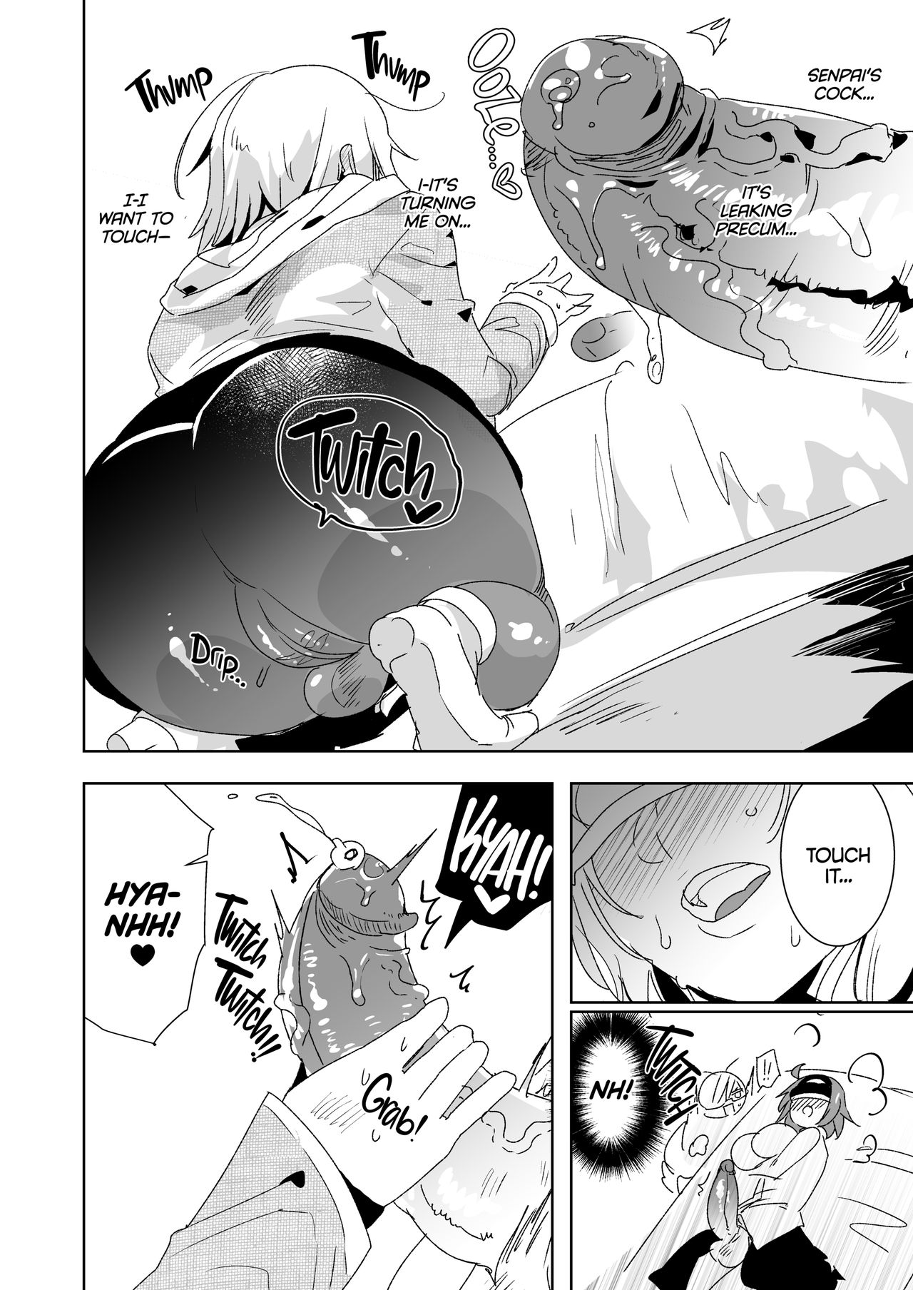 Senpai, VR yori Motto Kimochi Ii Futanari Nama Ecchi Shimasen ka? | Senpai, Why Don't We Ditch the VR and Have Raw Futa Sex for Real? page 7 full