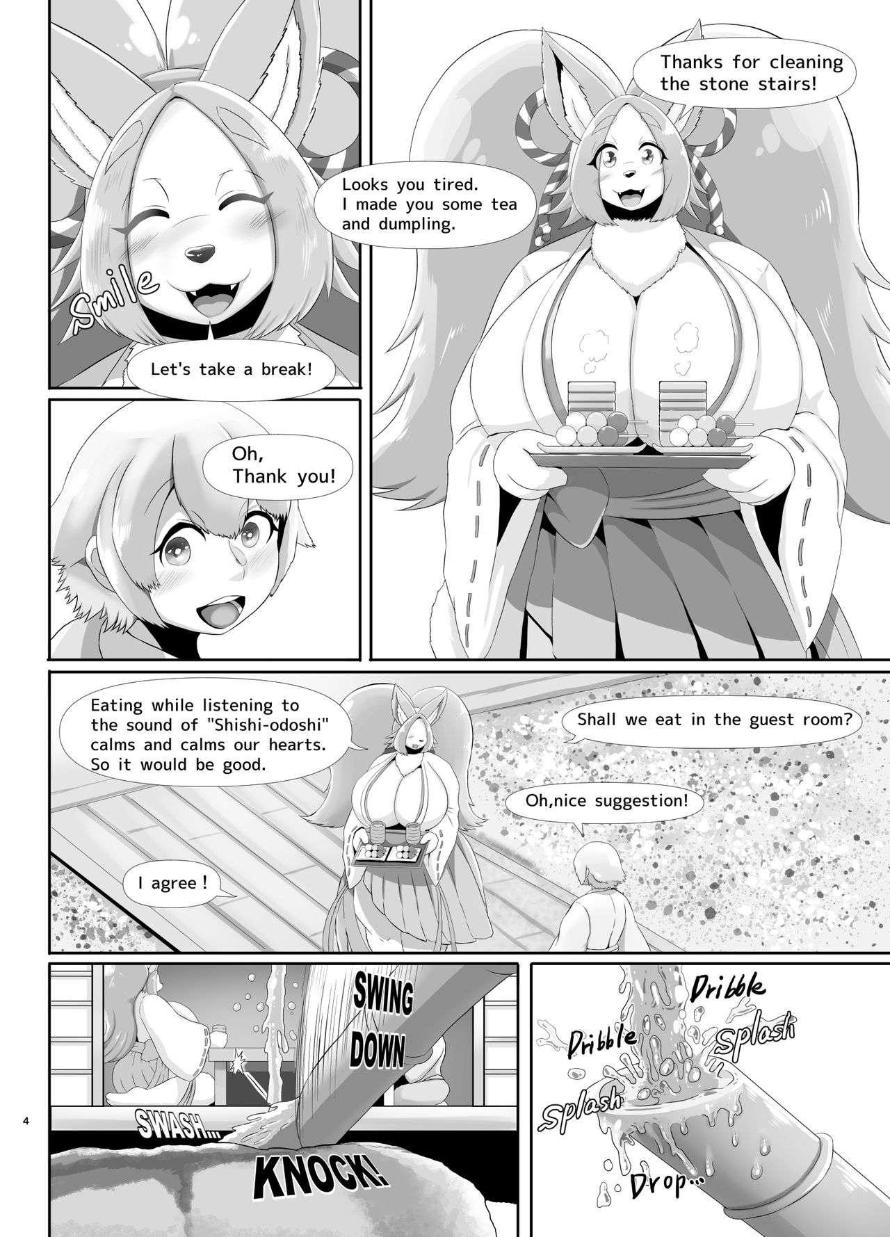 Deka Bakunyuu Chihuahua Miko Deai Hen | Huge breasts Chihuahua shrine maiden Episode to meet for the first time page 4 full