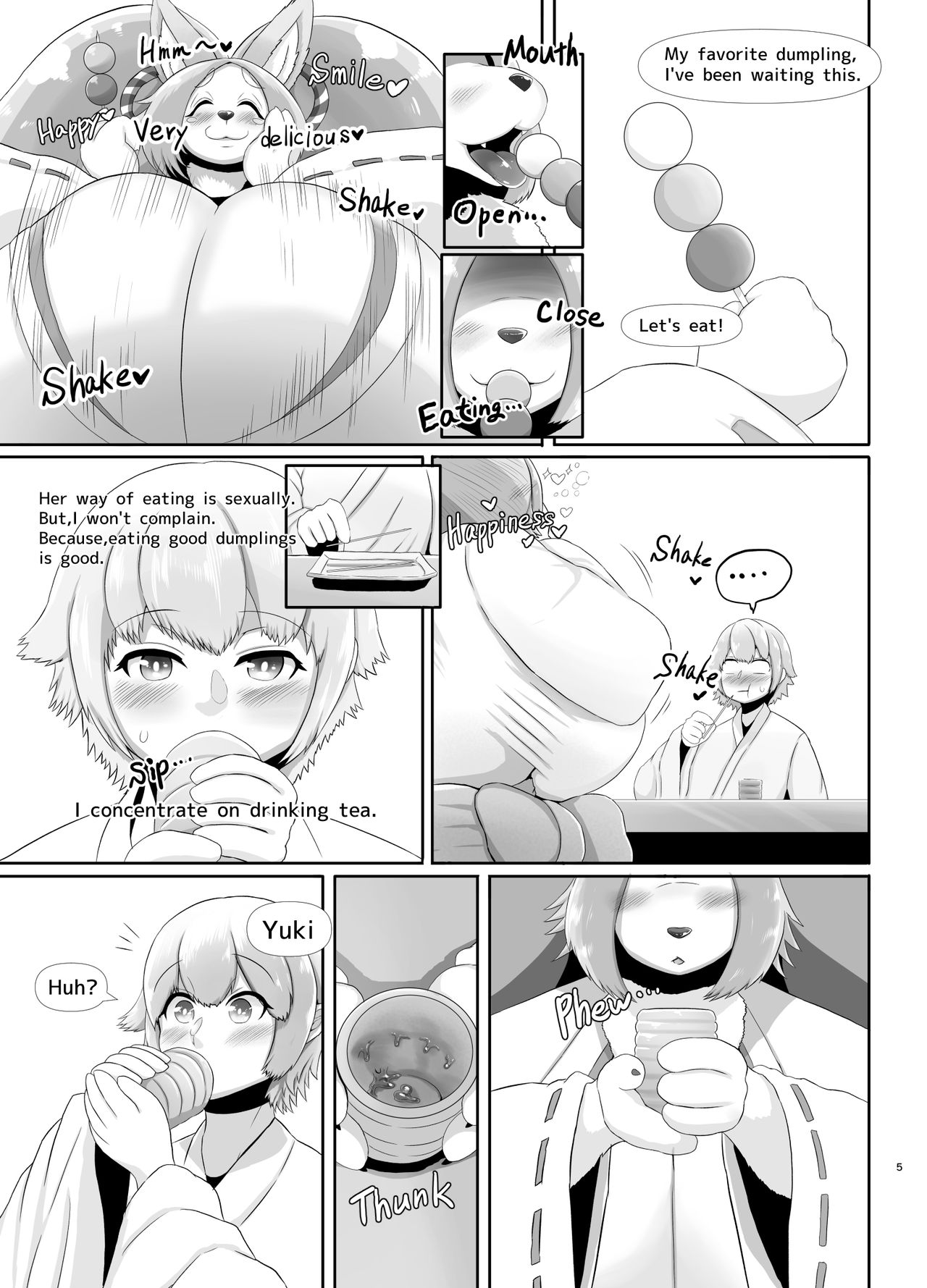 Deka Bakunyuu Chihuahua Miko Deai Hen | Huge breasts Chihuahua shrine maiden Episode to meet for the first time page 5 full