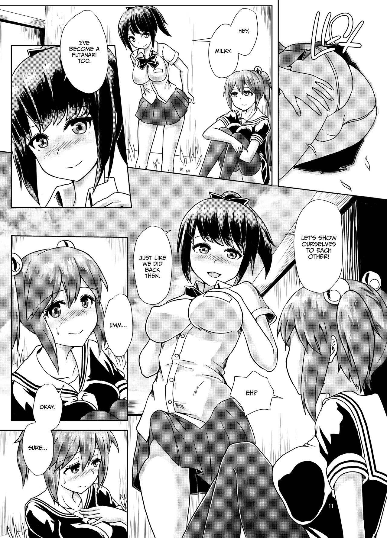 Issho ni Futanari Practice | Joint Futanari Practice page 10 full