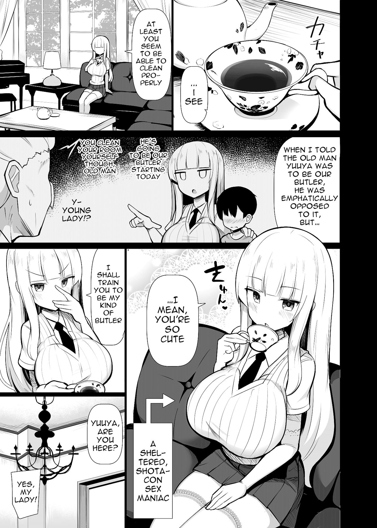 Ojou-sama ni Kawareta Boku | I Was Bought By a Young Lady page 4 full