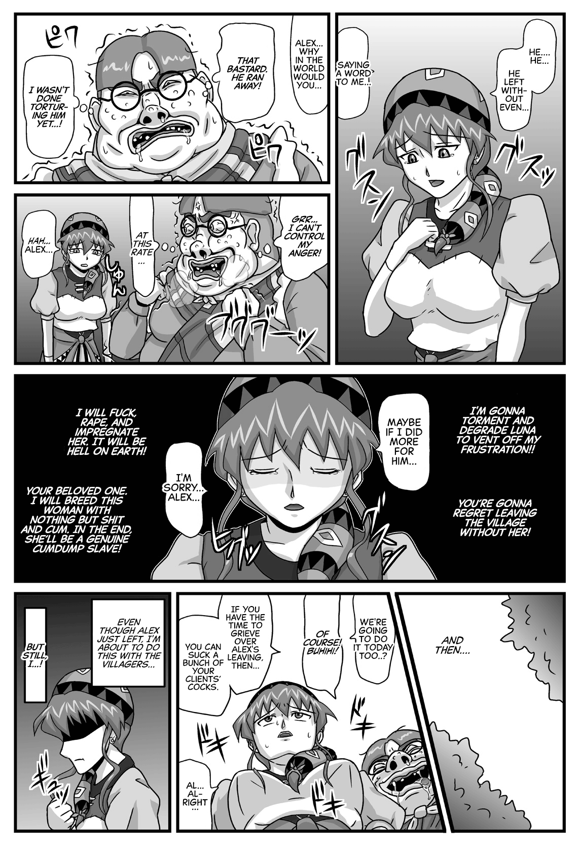 Burg no Benkihime 4 | The Cumdumpster Princess of Burg 4 page 4 full