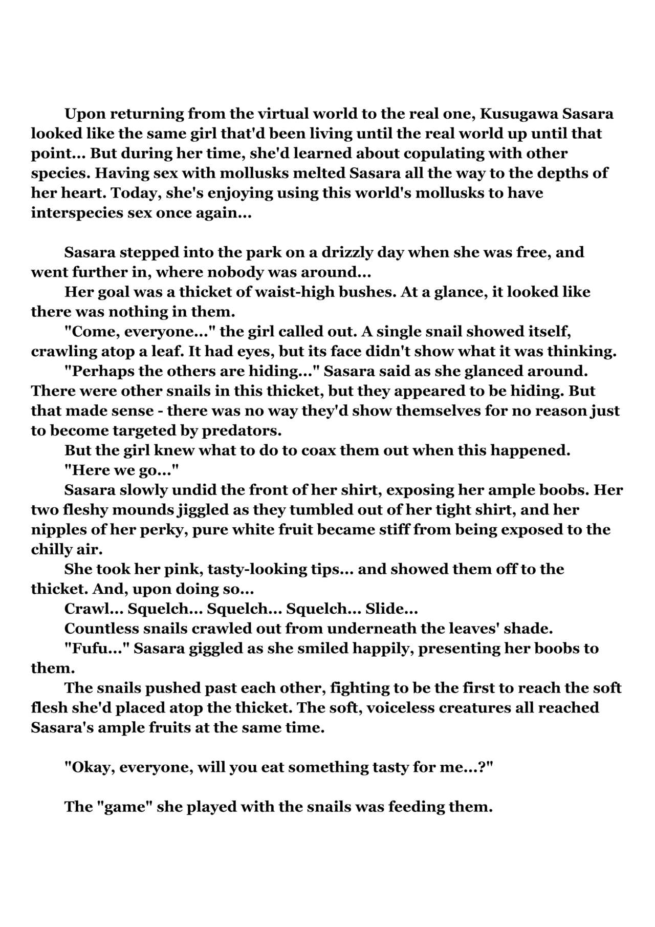 The Snails' Game | Katatsumuri no Oasobi page 2 full