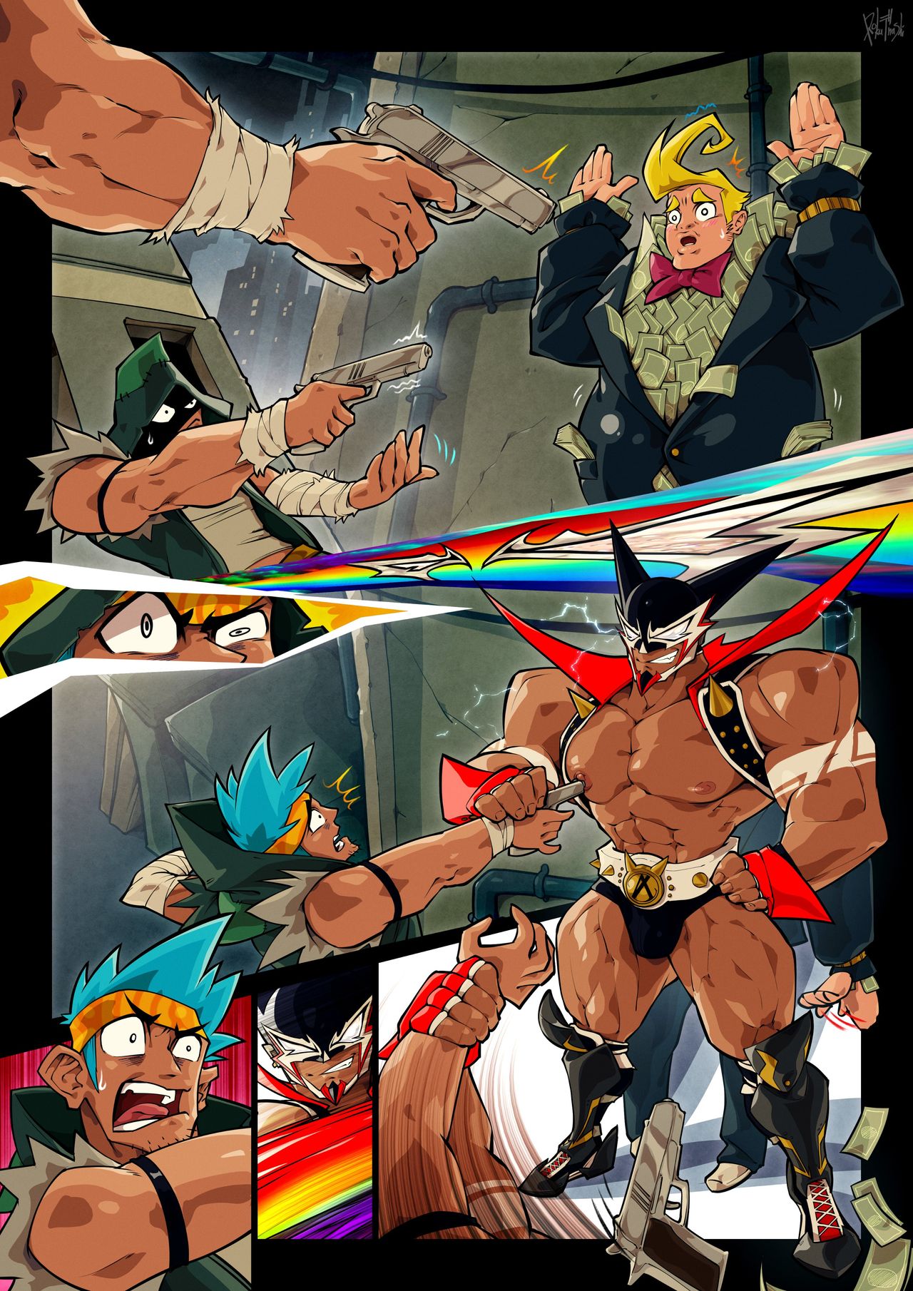 Zark the Squeezer: Disjointed Memories page 9 full