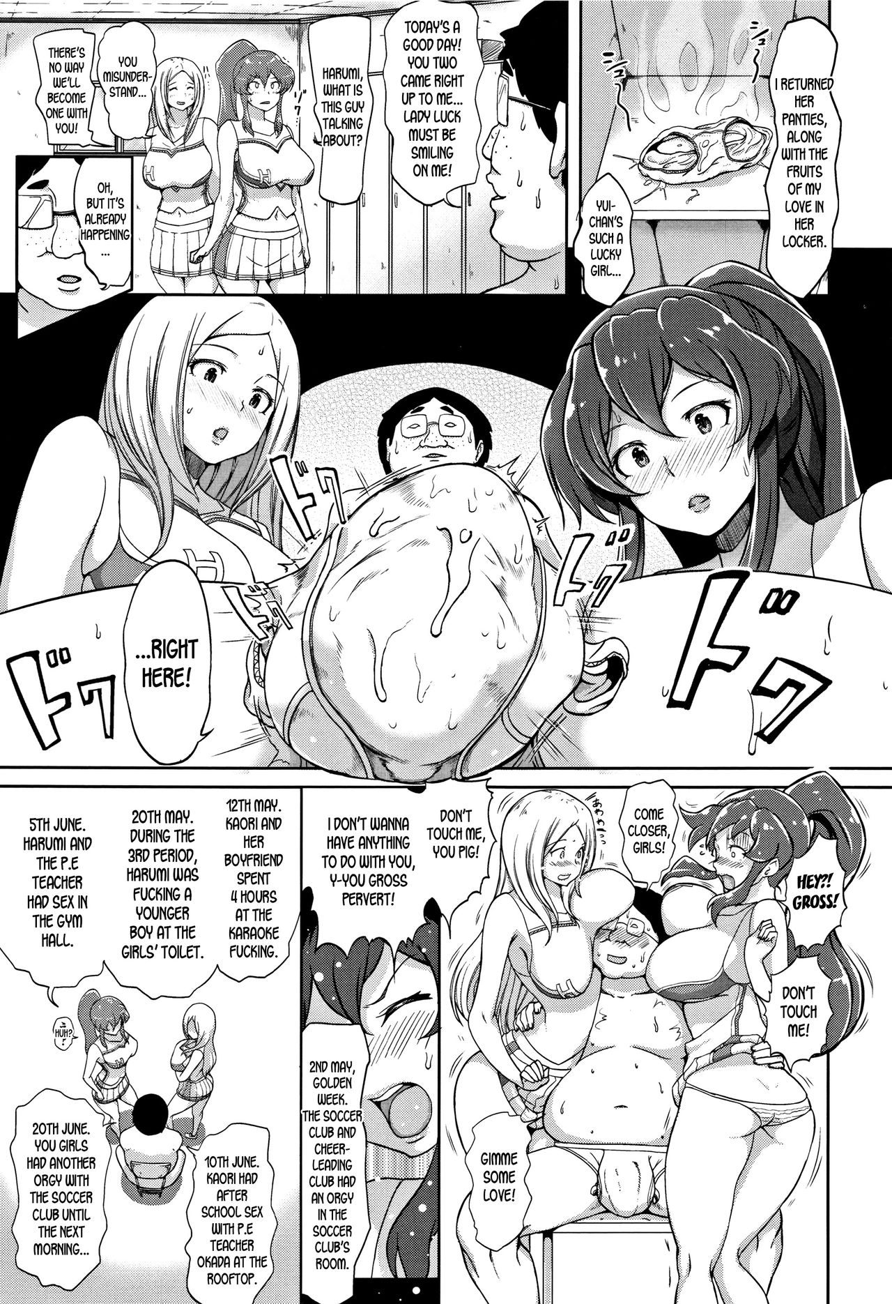 Inshuu Cheer Girl | Lewd Scent Cheer Girls page 7 full