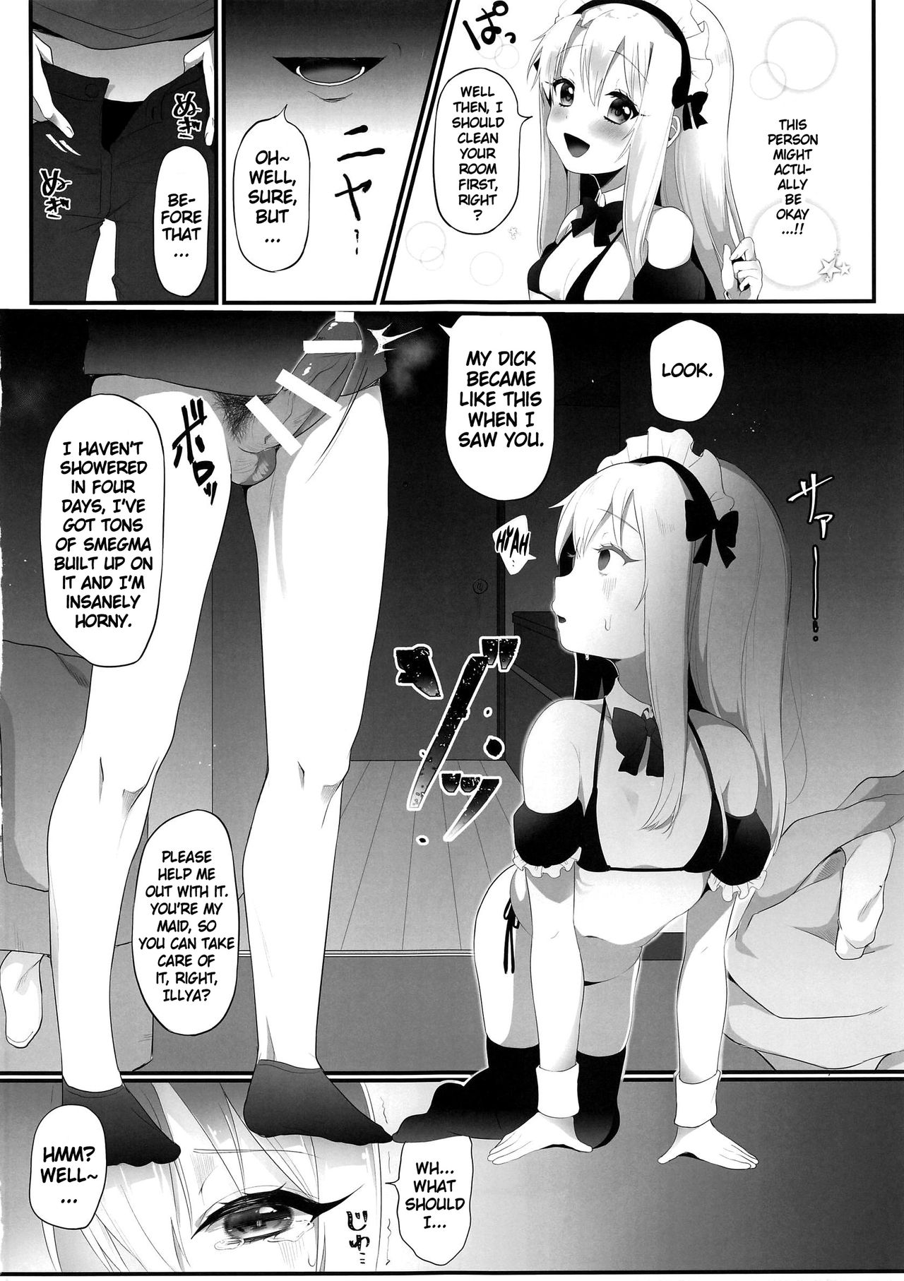 Shucchou Mahou Shoujo Maid | Magical Girl Maid Illya-chan page 8 full