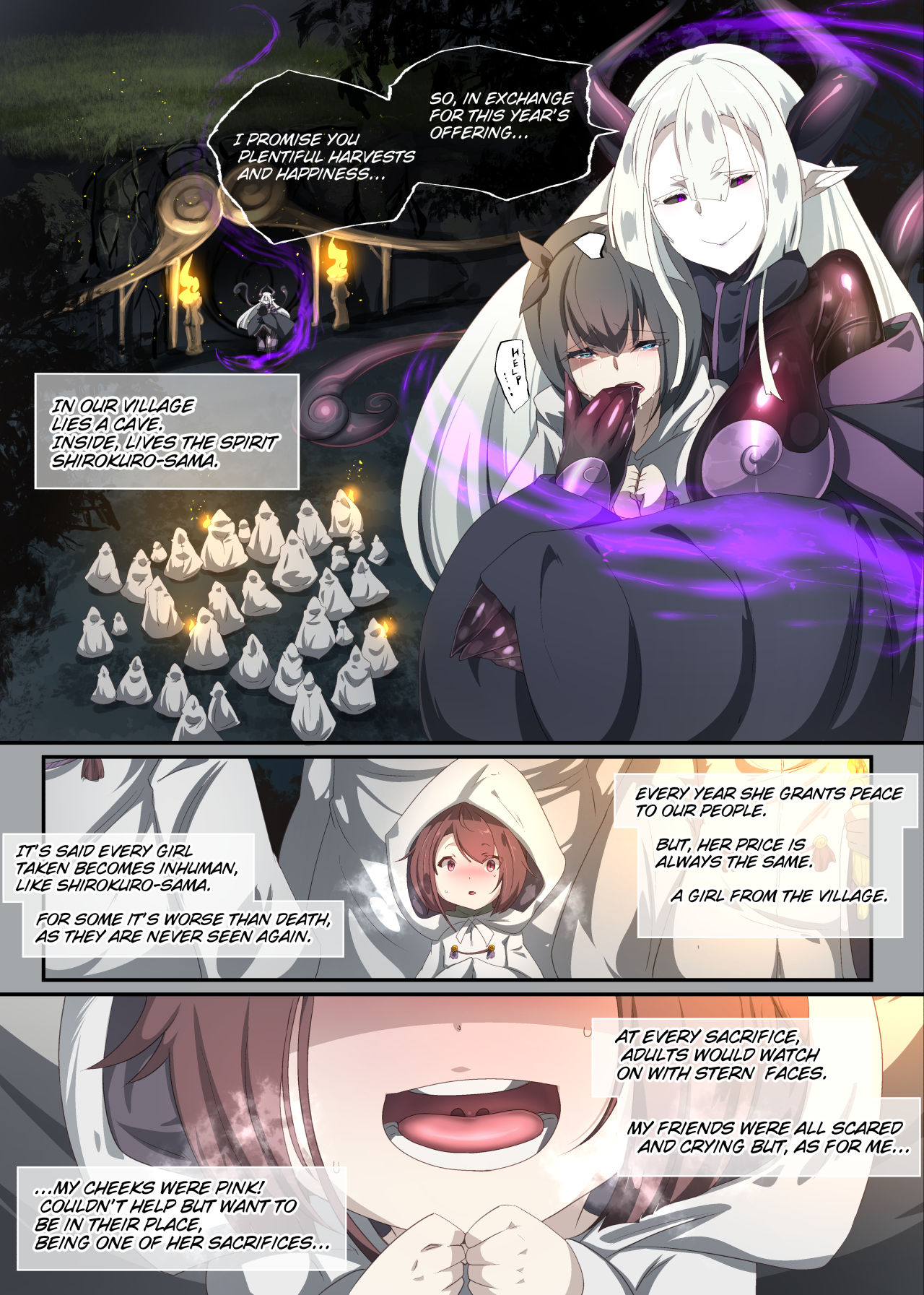 Transformed Into the Non-human Servant of the God of Lewdness page 3 full