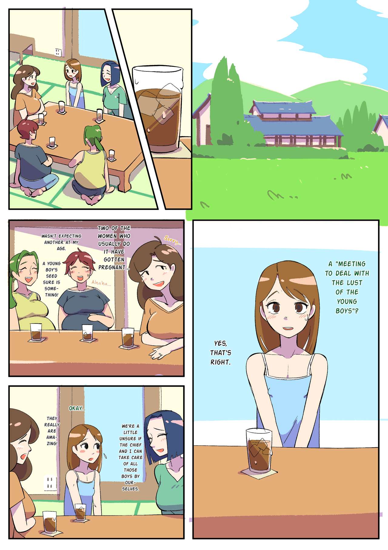 Hitozuma Otokonoko to Seishori noTsudoi page 3 full