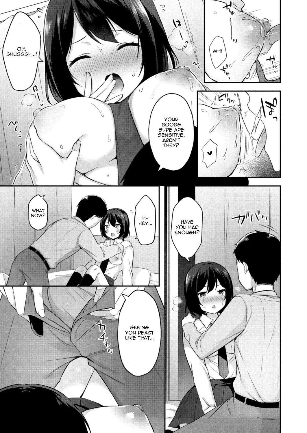 Yuuwaku Imouto #6 Onii-chan Dakara Kotowarenai! | Little Sister Temptation #6 I Can't Say No to Him Because He's My Brother! page 5 full
