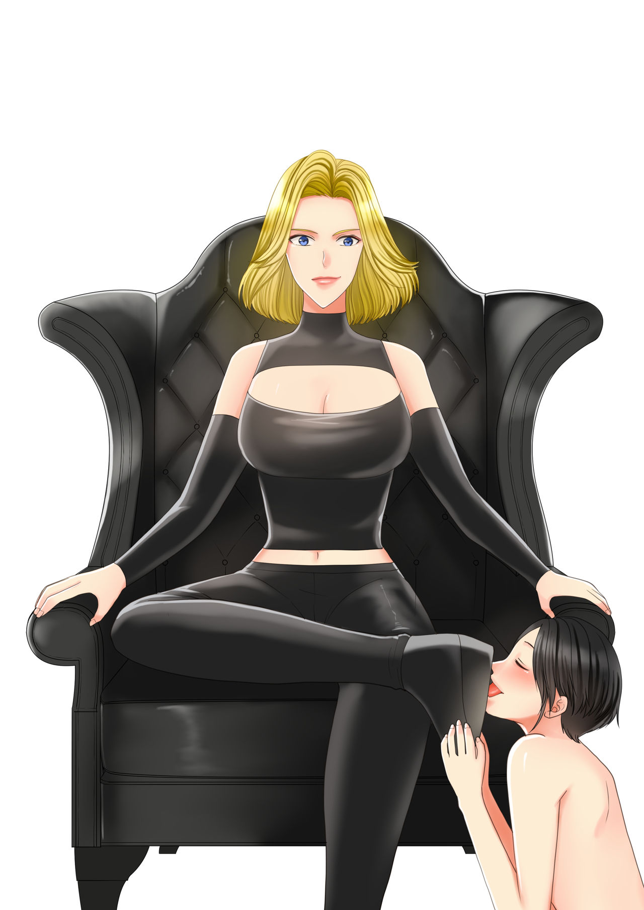 Aku no Onna Kanbu-sama ni Kusshimashita page 2 full