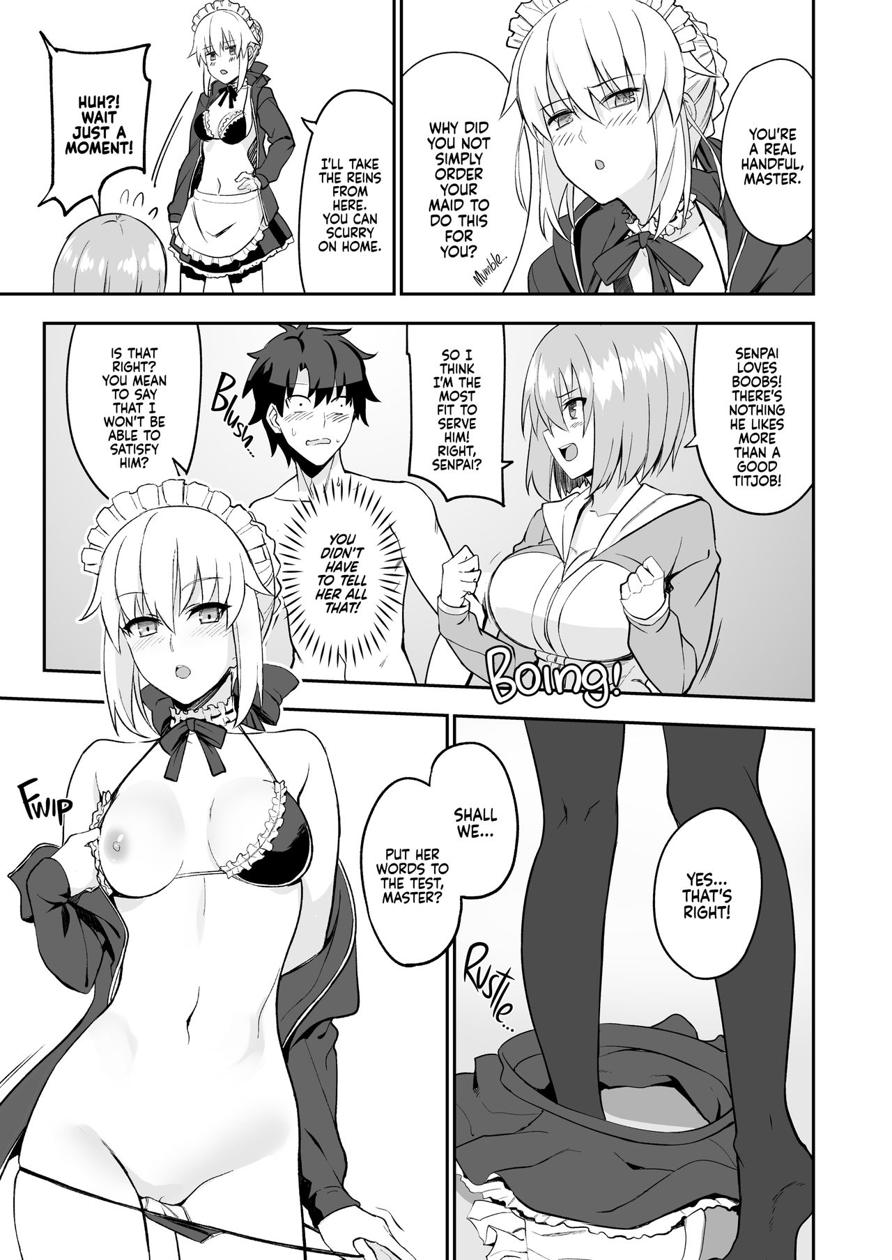 Maid to Kouhai Dochira ga Okonomi? | MAID vs KOUHAI: Which Do You Prefer? page 8 full
