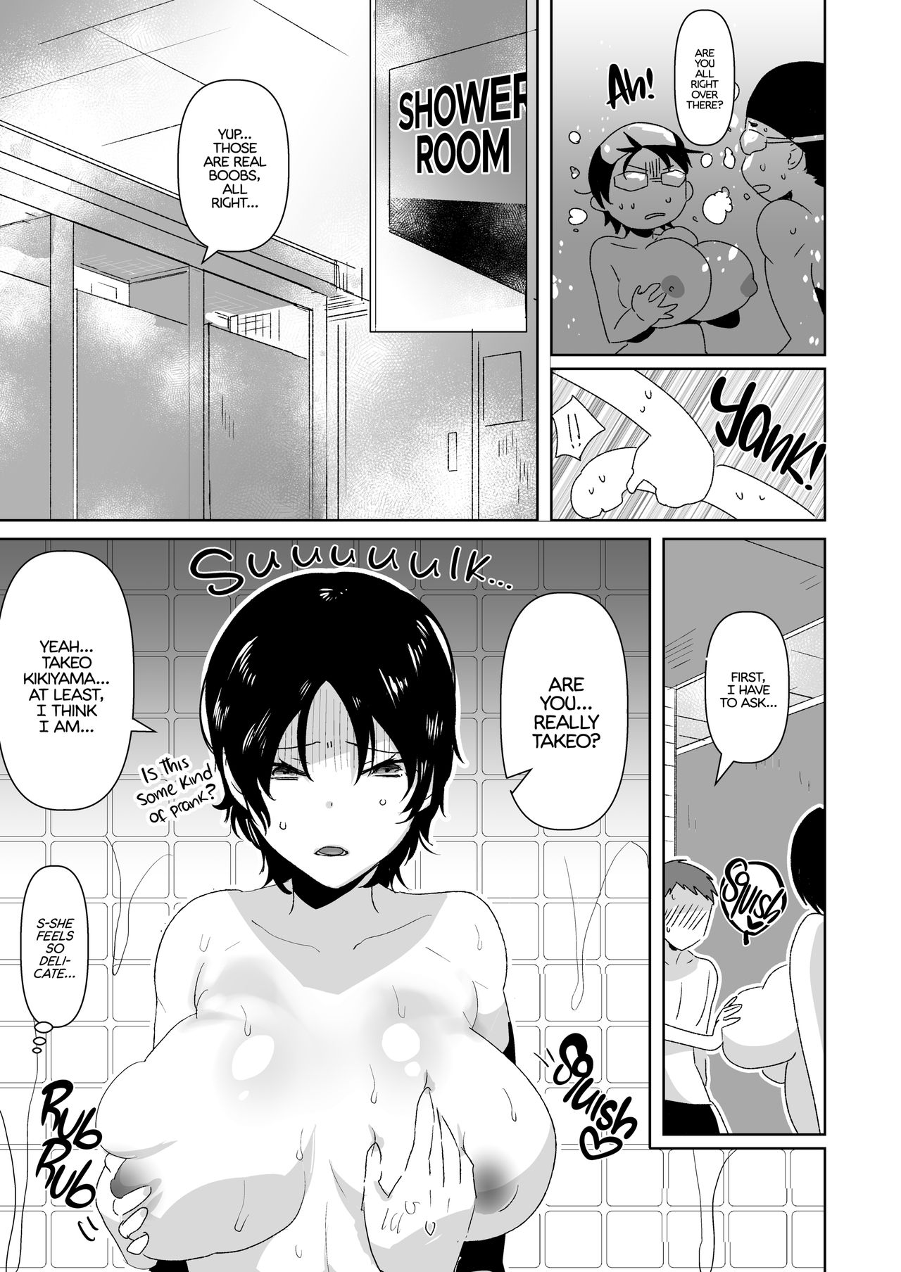 Nyotaika no Ecchi na Onee-san Pool no Onee-san Hen | Gender-Bent Bombshell Babe: Meeting My New "Big Sis" At The Pool page 5 full