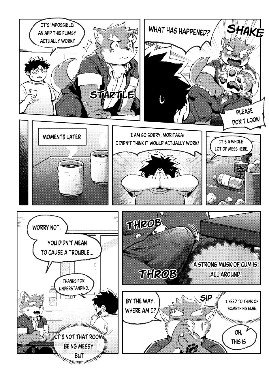 Shoukan Appli de Muriyari Yobareta Moritaka! tte, Hatsujouki? | Moritaka was forcibly Summoned by Summoning App, Wait, He's in Heat? page 7 full