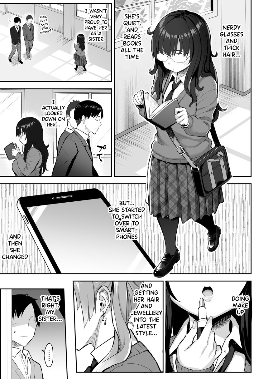 Moto InCha no Kyonyuu Yariman Imouto ga Erosugite, Onii-chan wa Mou...!! | My Younger Sister Who Was a Book Worm Turned Into a Slut With Big Tits, so I...! page 4 full