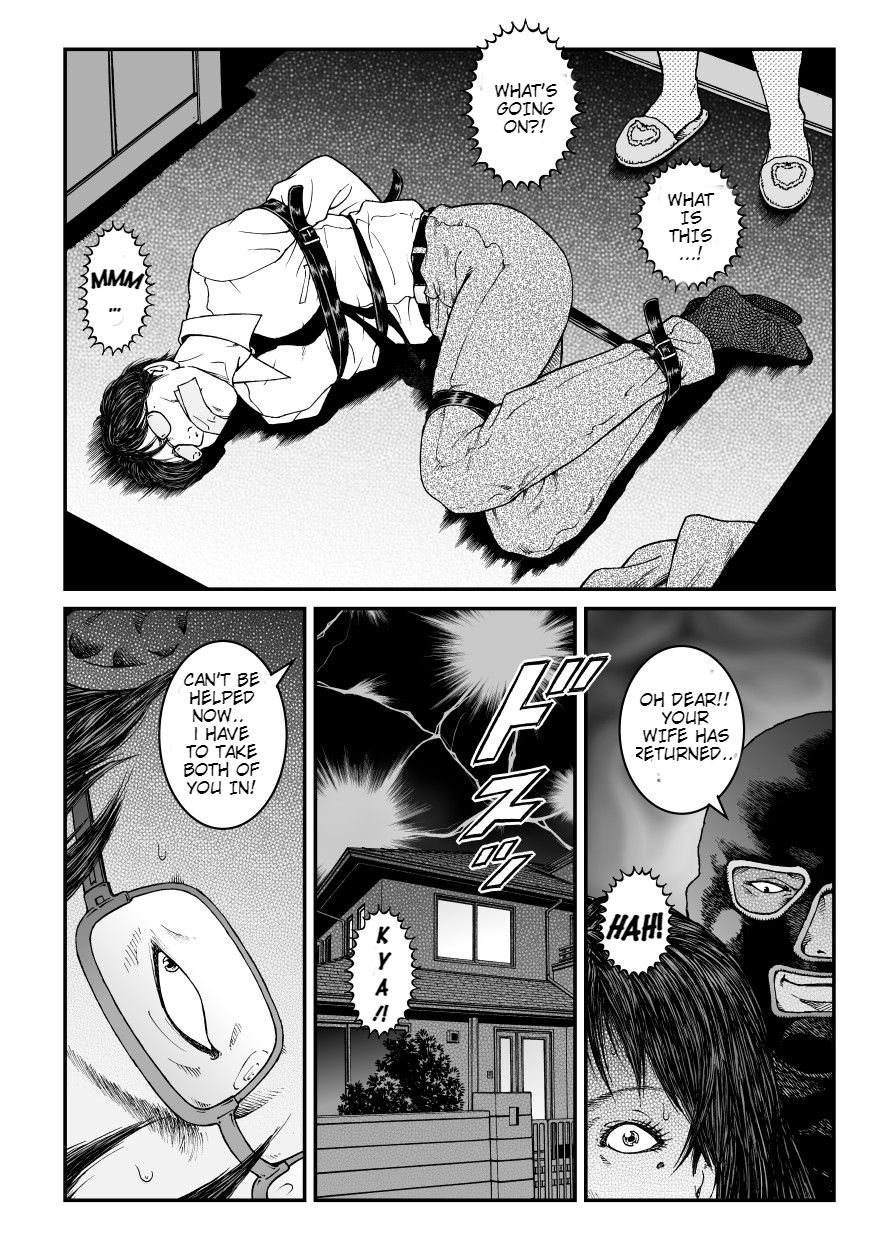 Showa Hunting! Slutty Woman Punisher Tetsuo 4 - Abducted Couple Training!! page 4 full