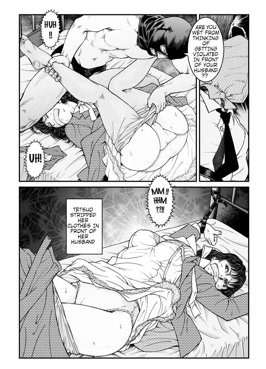 Showa Hunting! Slutty Woman Punisher Tetsuo 4 - Abducted Couple Training!! page 8 full