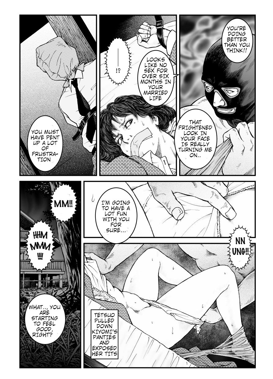 Showa Hunting! Slutty Woman Punisher Tetsuo 4 - Abducted Couple Training!! page 9 full
