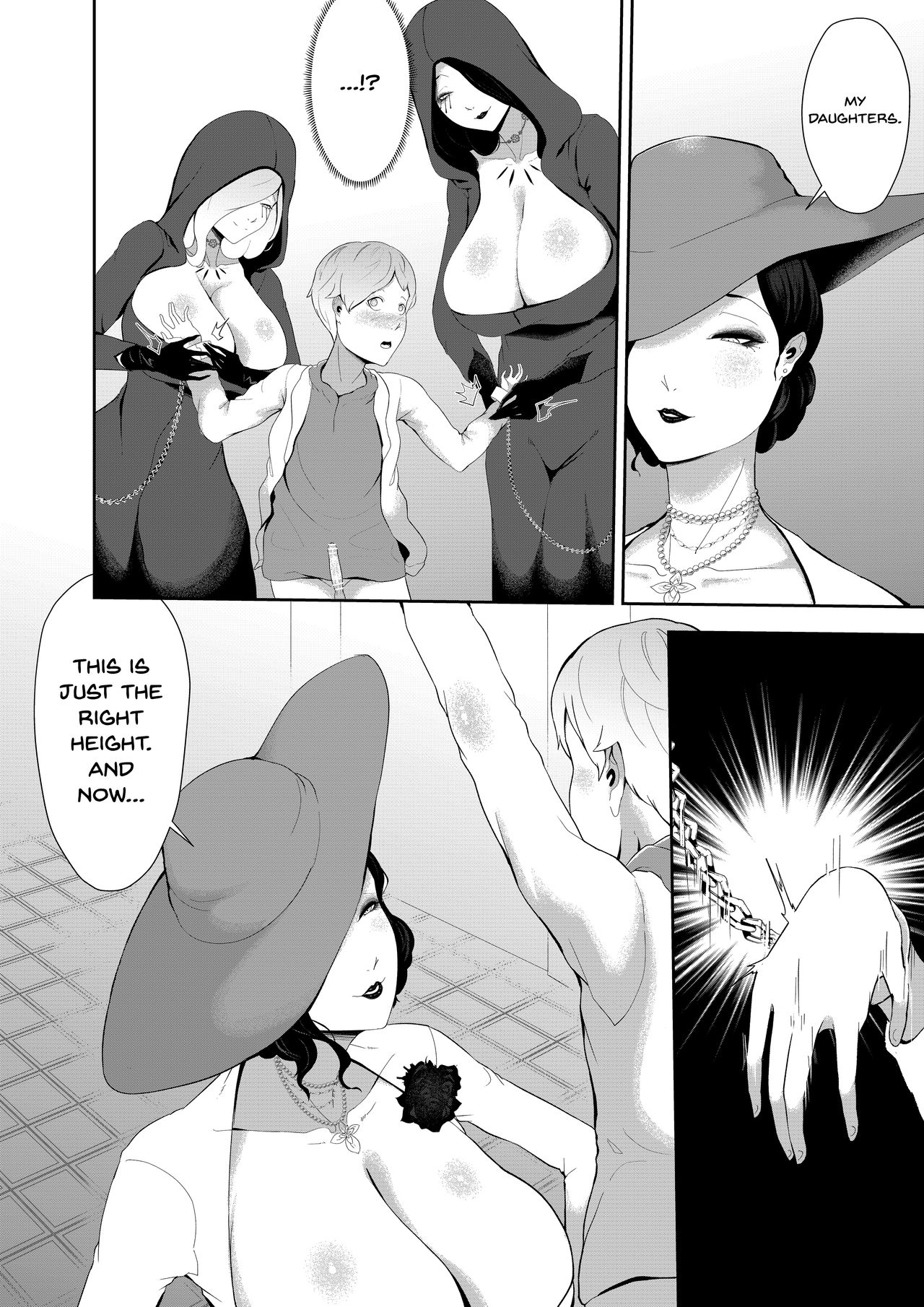 Dimitrescu Okaa-sama no Sakusei | Dimitrescu-sama's Squeezing Out Your Sperm page 7 full