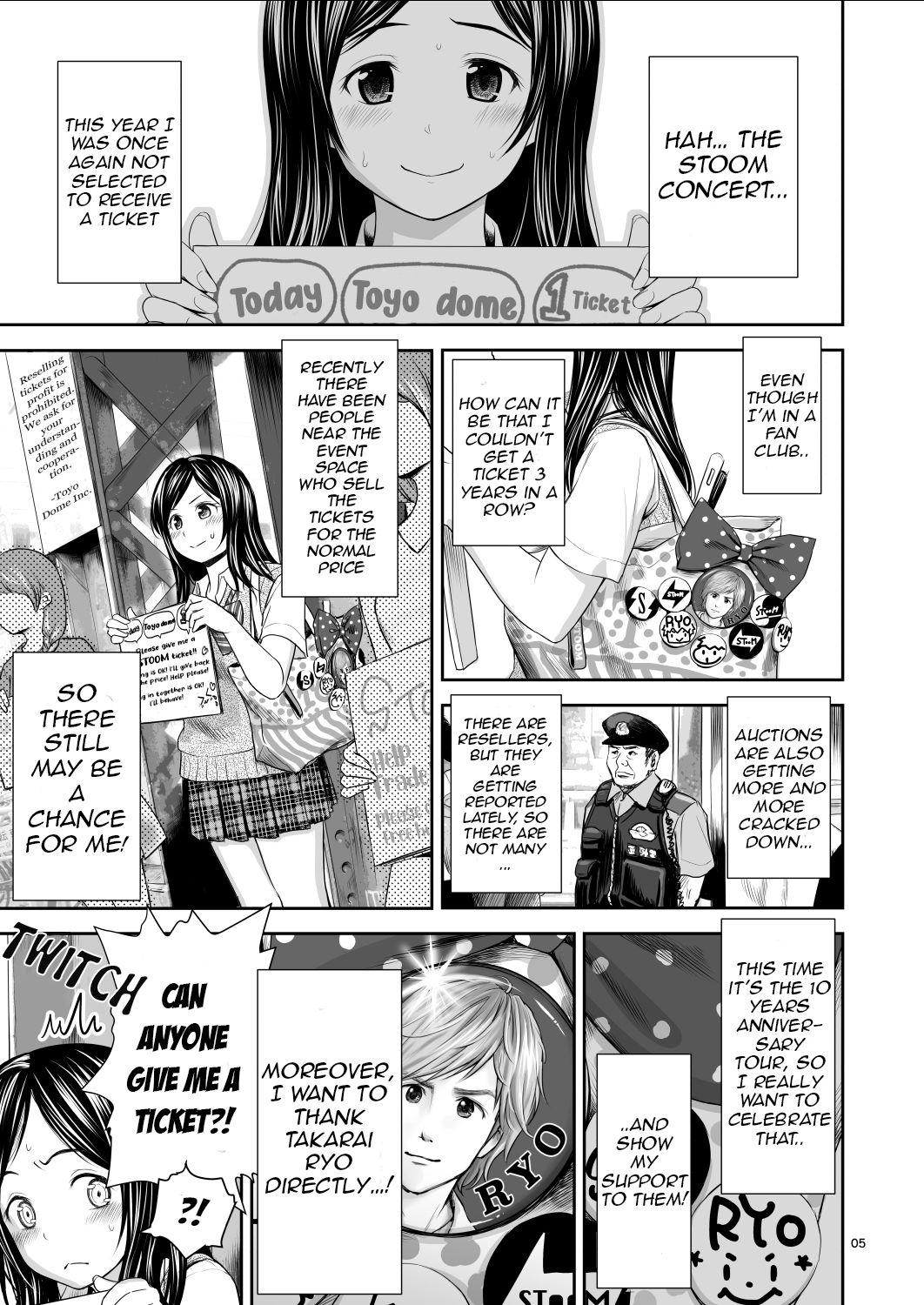 Doki Doki ❤ Ticket Challenge! page 5 full