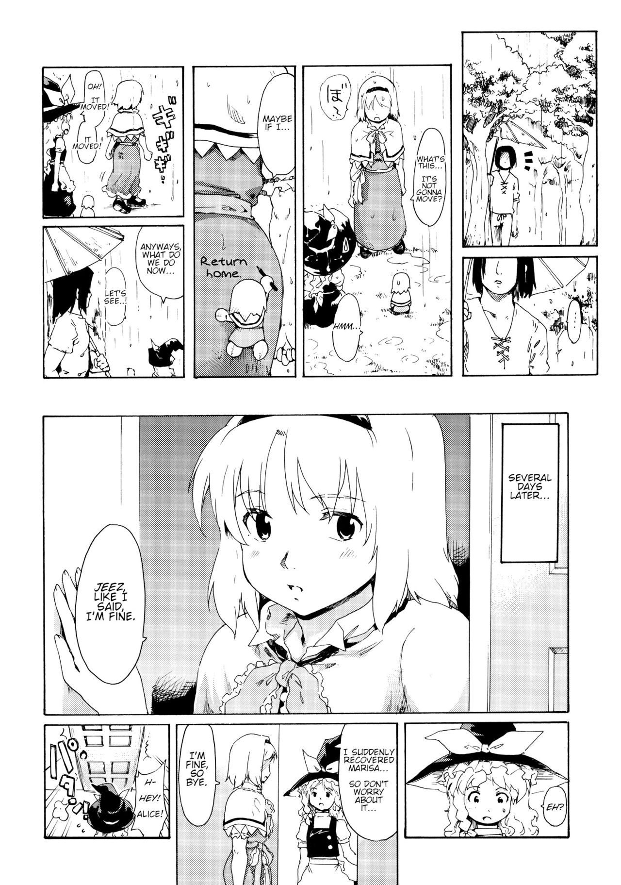 Touhou Ukiyo Emaki "Remember☆Alice" ～Memento Alice～ page 8 full