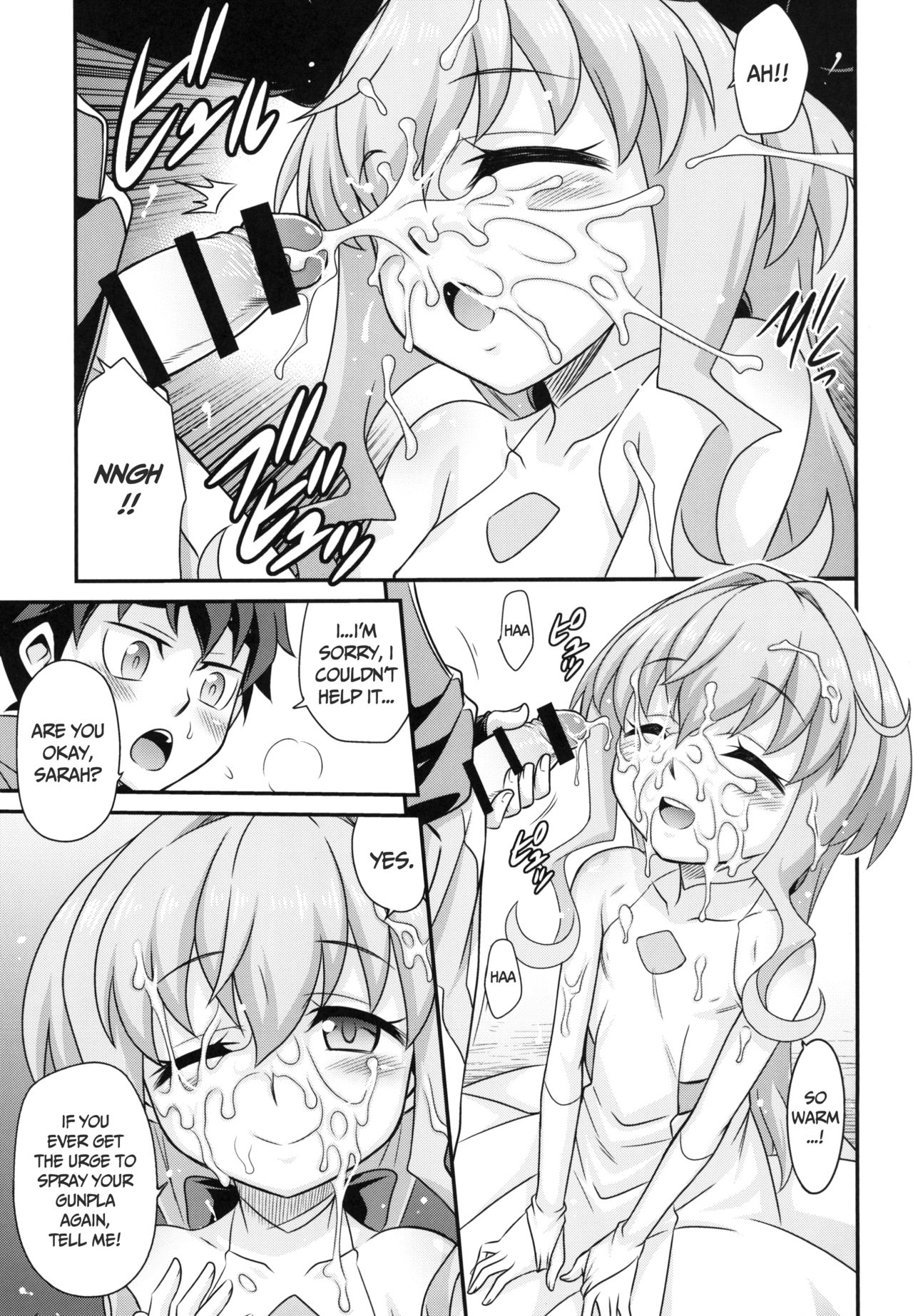 Sara-chan de Mass-Diver!! | Mast-diving with Sarah-chan!! page 7 full