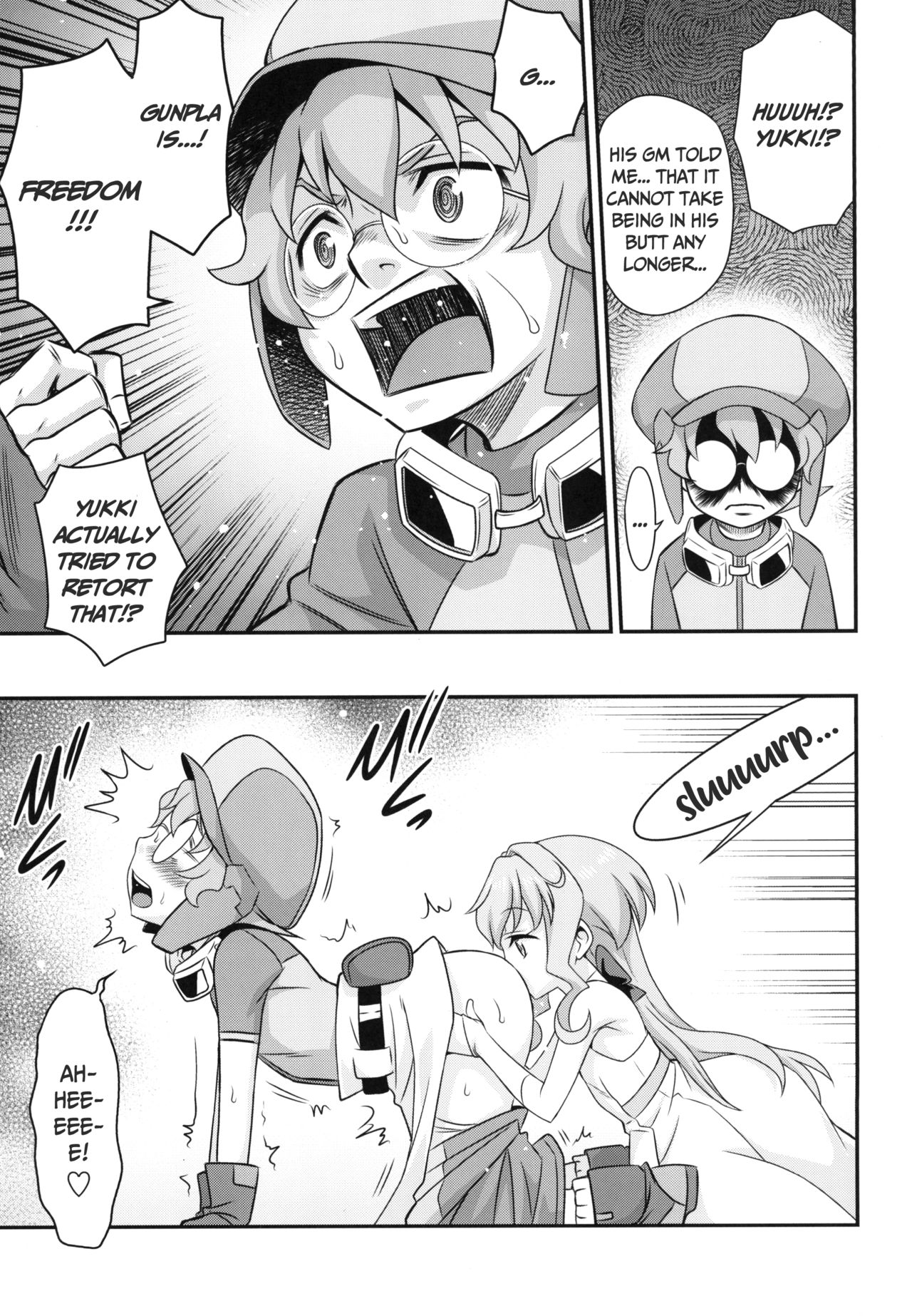 Sara-chan de Mass-Diver!! | Mast-diving with Sarah-chan!! page 9 full